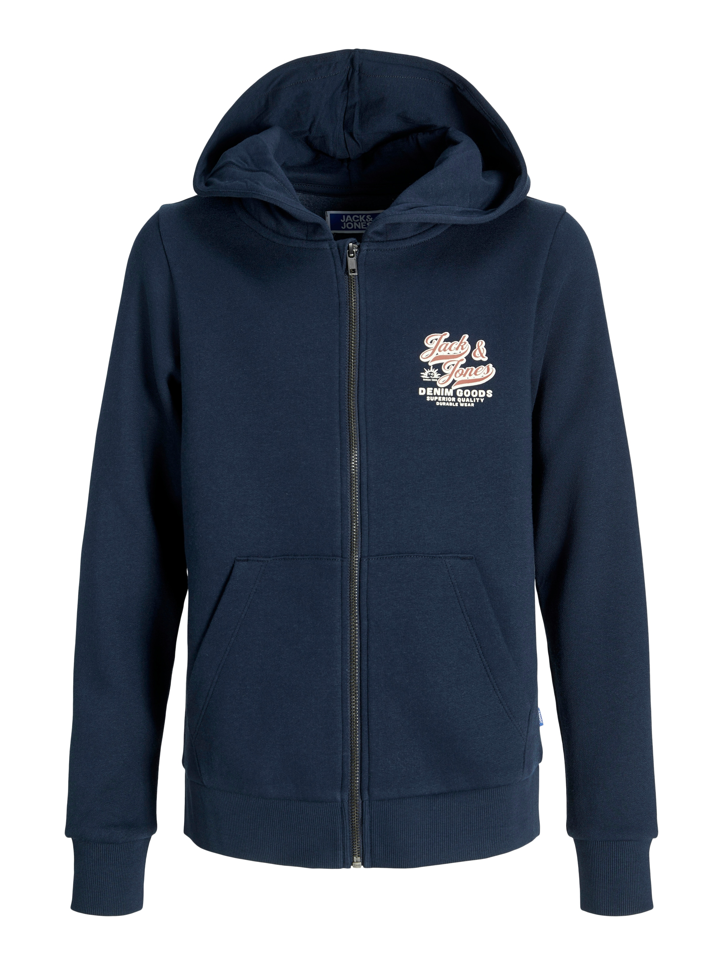 Jack & Jones Junior Kapuzensweatshirt »JJELOGO SWEAT ZIPHOOD 2COL AW25 NOOS JNR«