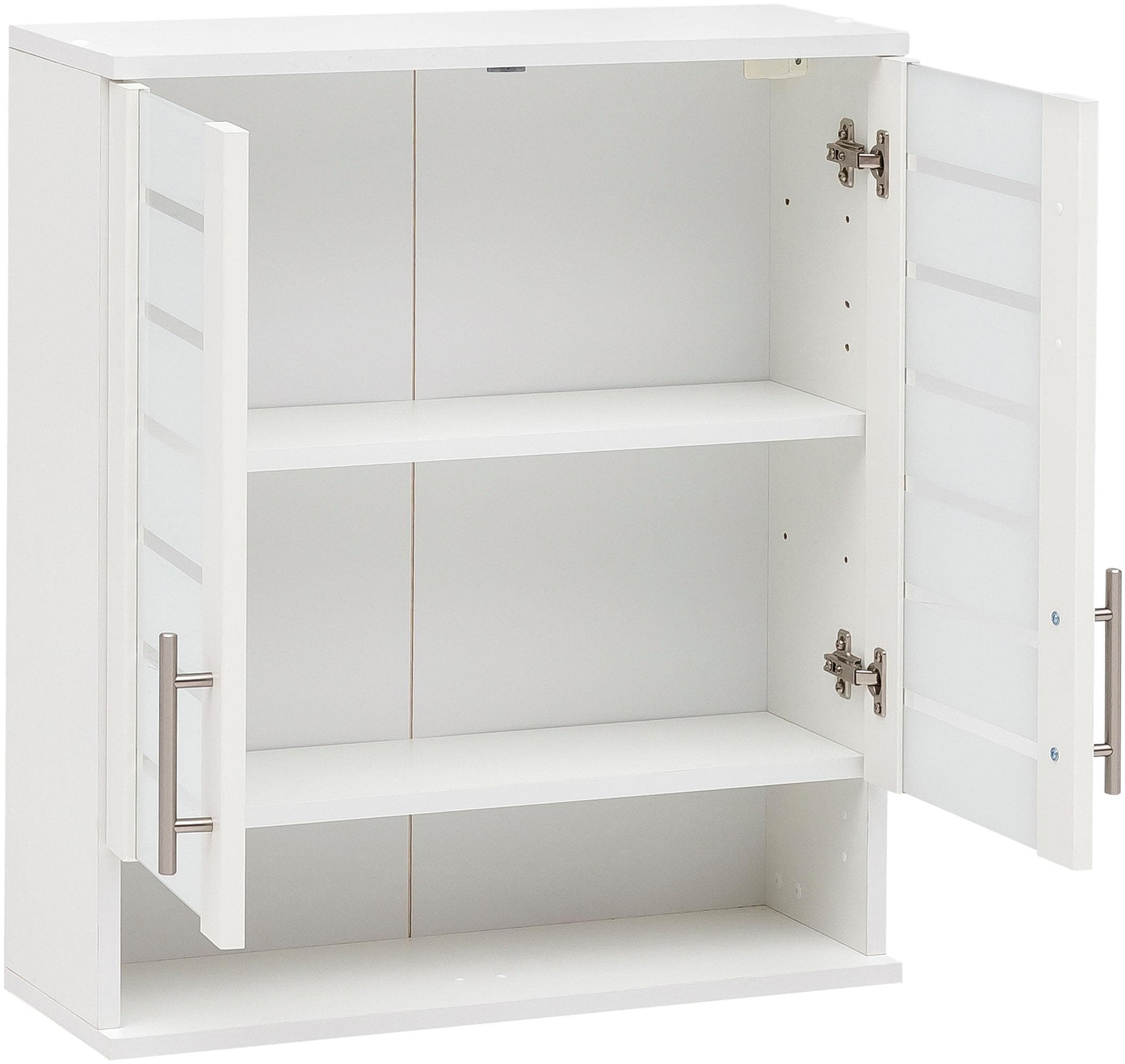 Schildmeyer Hängeschrank »Nikosia«, Breite 60 cm, mit Glastüren,  hochwertige MDF-Fronten, Metallgriffe online kaufen