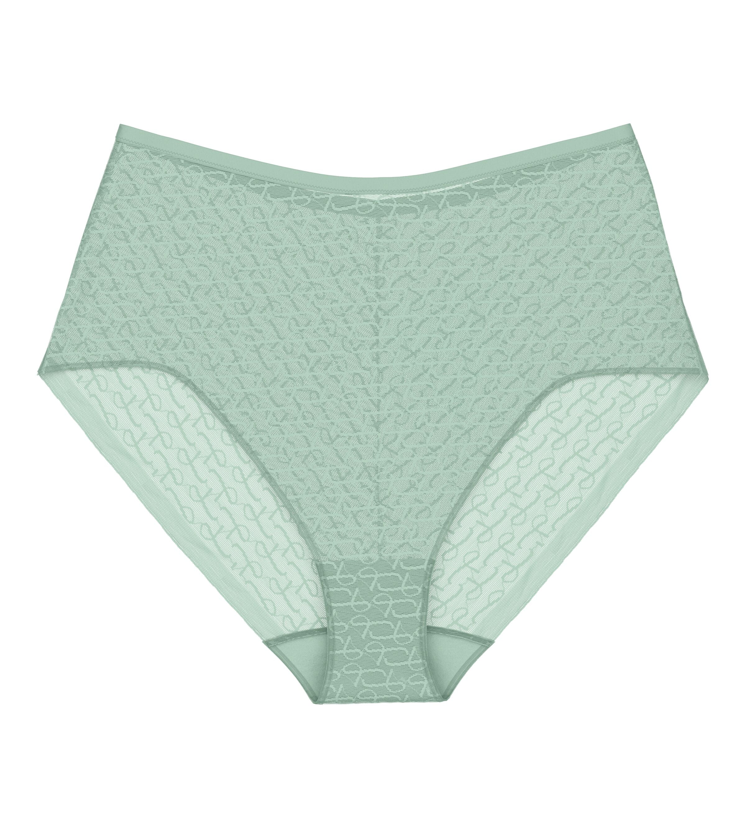 Triumph Slip »Signature Sheer Maxi EX«, Monogramm-Tüll