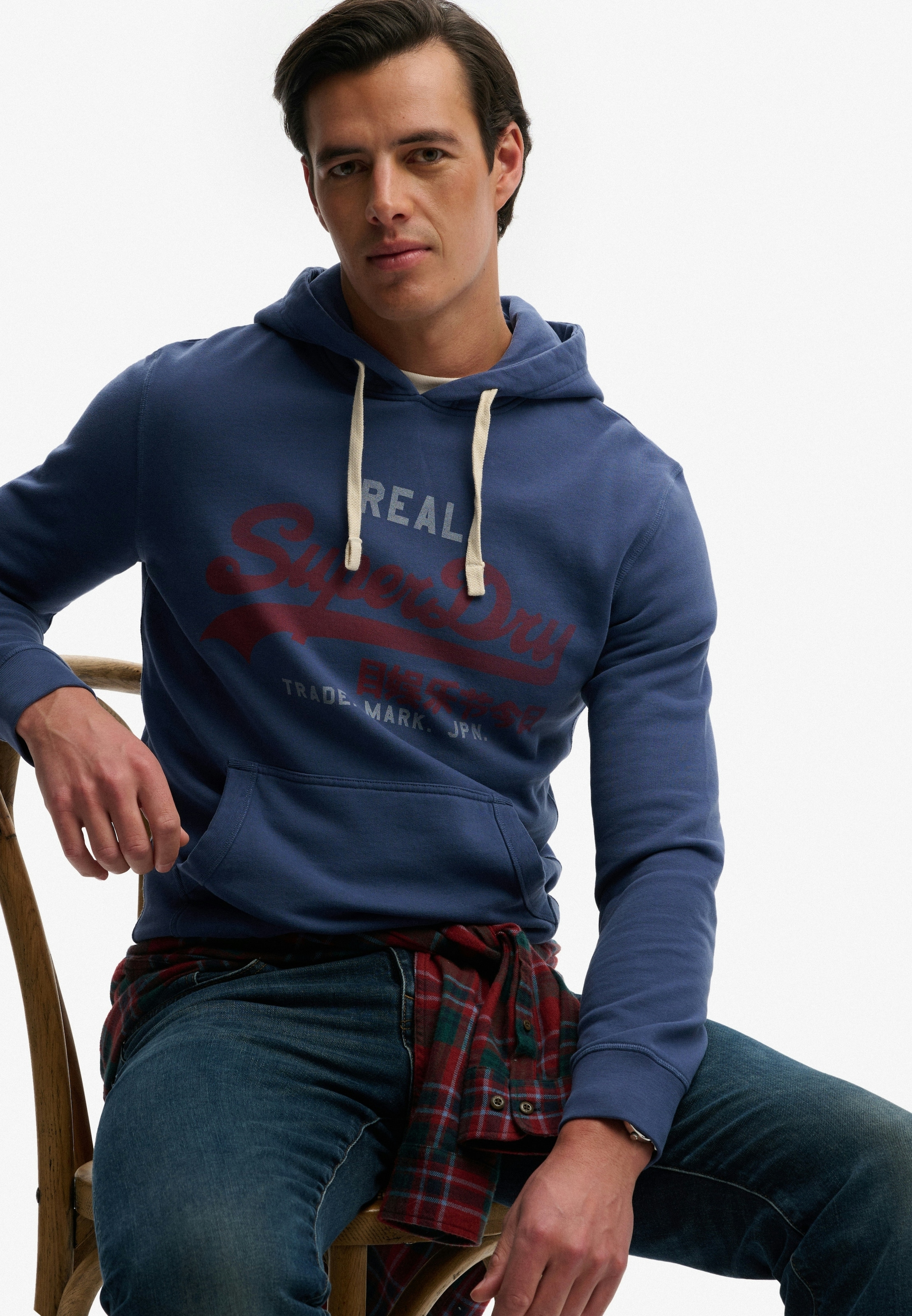 Superdry Kapuzensweatshirt »VL CLASSIC HOOD«, mit klassischem Vintage-Logo Print
