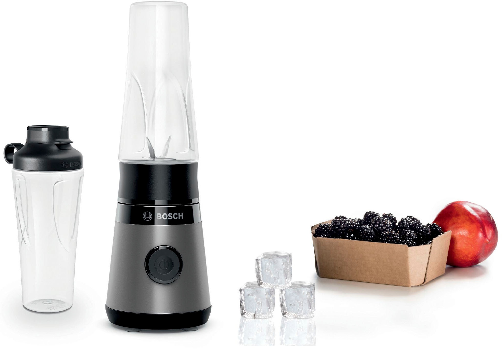 BOSCH Standmixer »VitaPower Serie 2 MMB2111S, Mini-Mixer, 0,6l ToGo, 40.000 günstig online kaufen