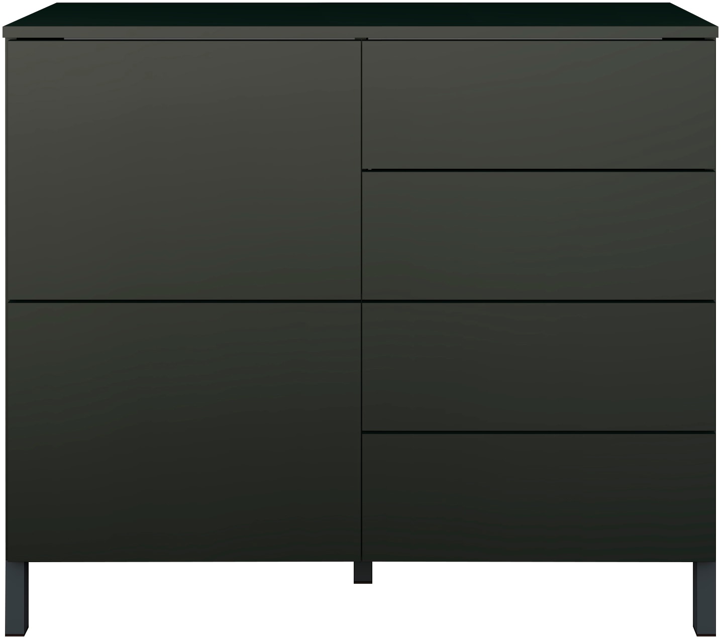 borchardt Möbel Kommode, Drucköffner (Push-To-Open), höhenverstellbare Einlegeböden