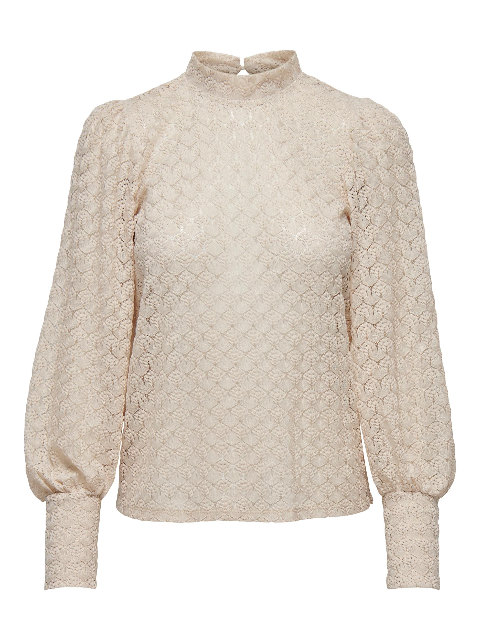 JDY Spitzenshirt »JDYAVERY L/S LACE TOP JRS NOOS«