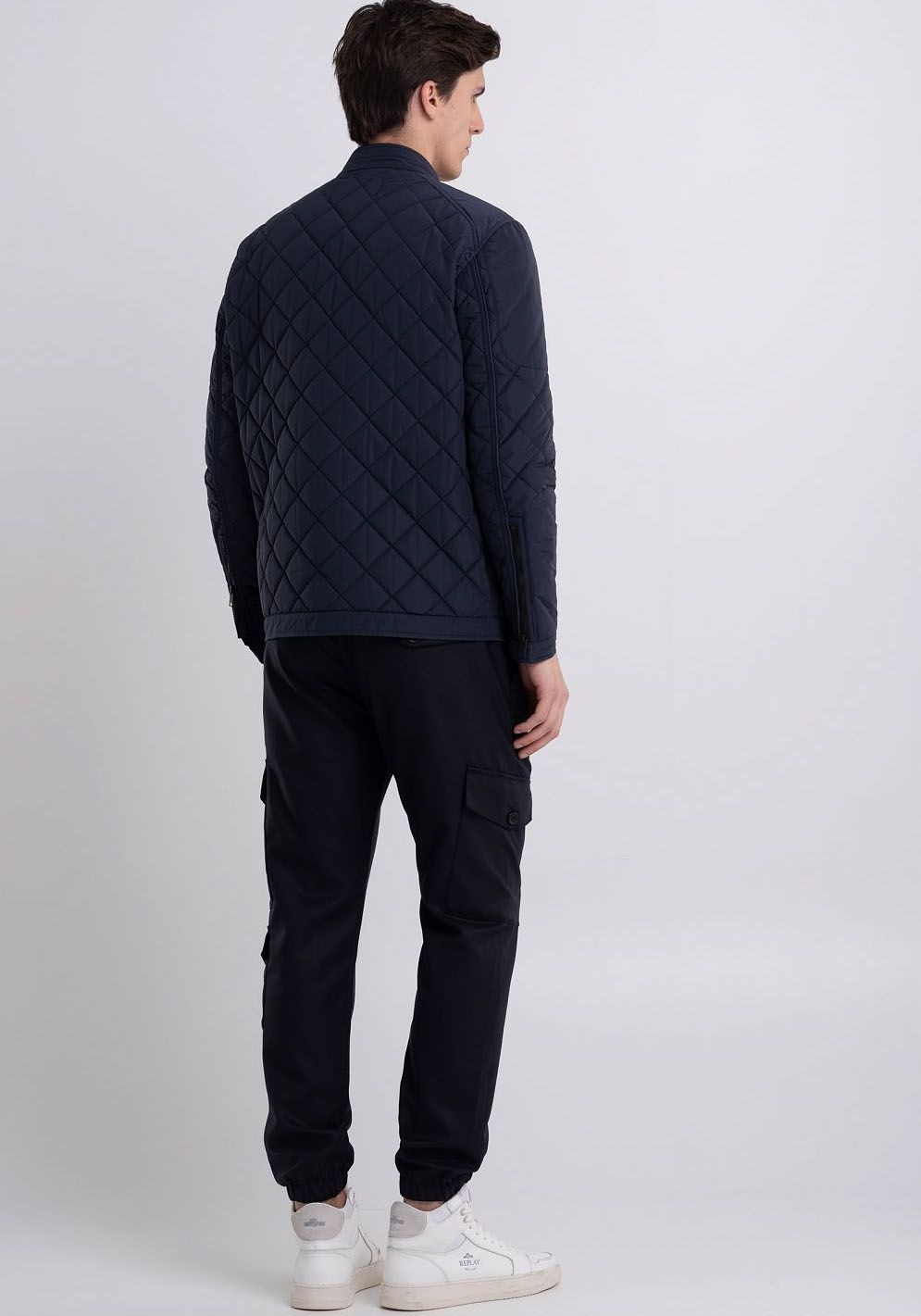 Replay Steppjacke »Saber Mid« mit kurzem Stehkragen