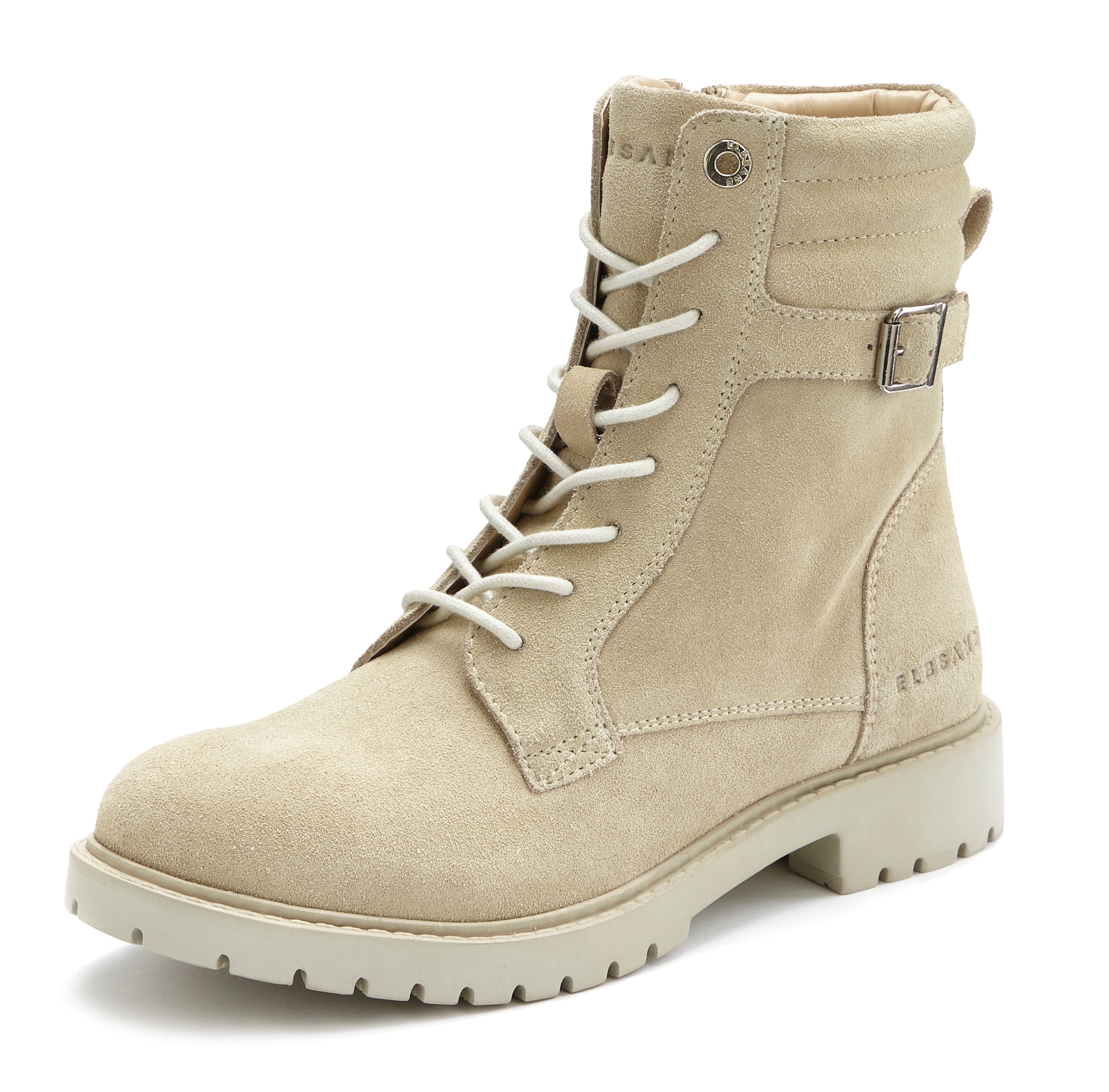 Elbsand Stiefelette, Schnürboots, Reißverschlussstiefel, Biker Boots, Leder