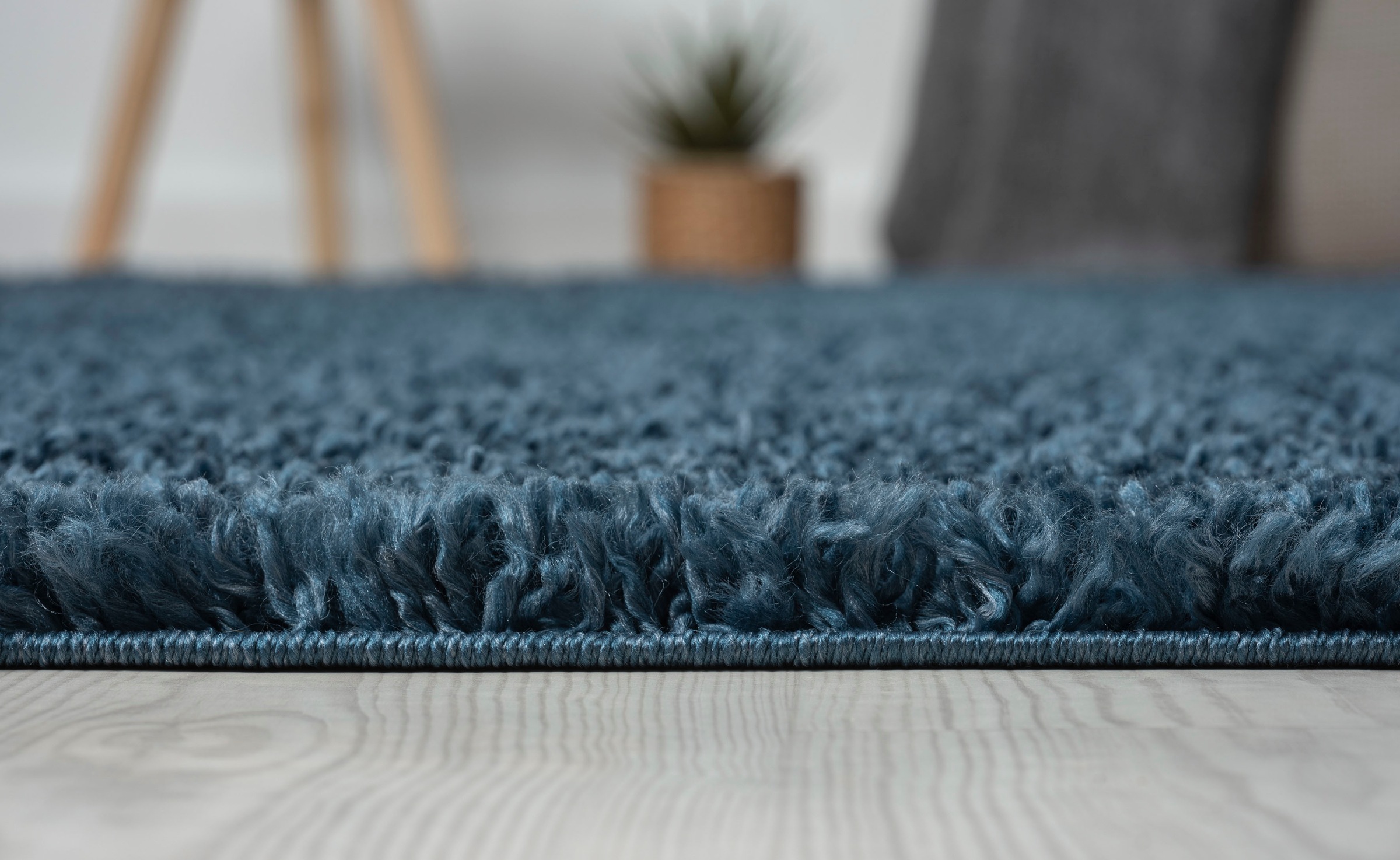 6. Bild von Myflair Möbel & Accessoires Hochflor-Teppich »My Shaggy«, rechteckig, Shaggy, Uni-Farben, leicht glänzend, Microfaser, extra flauschig