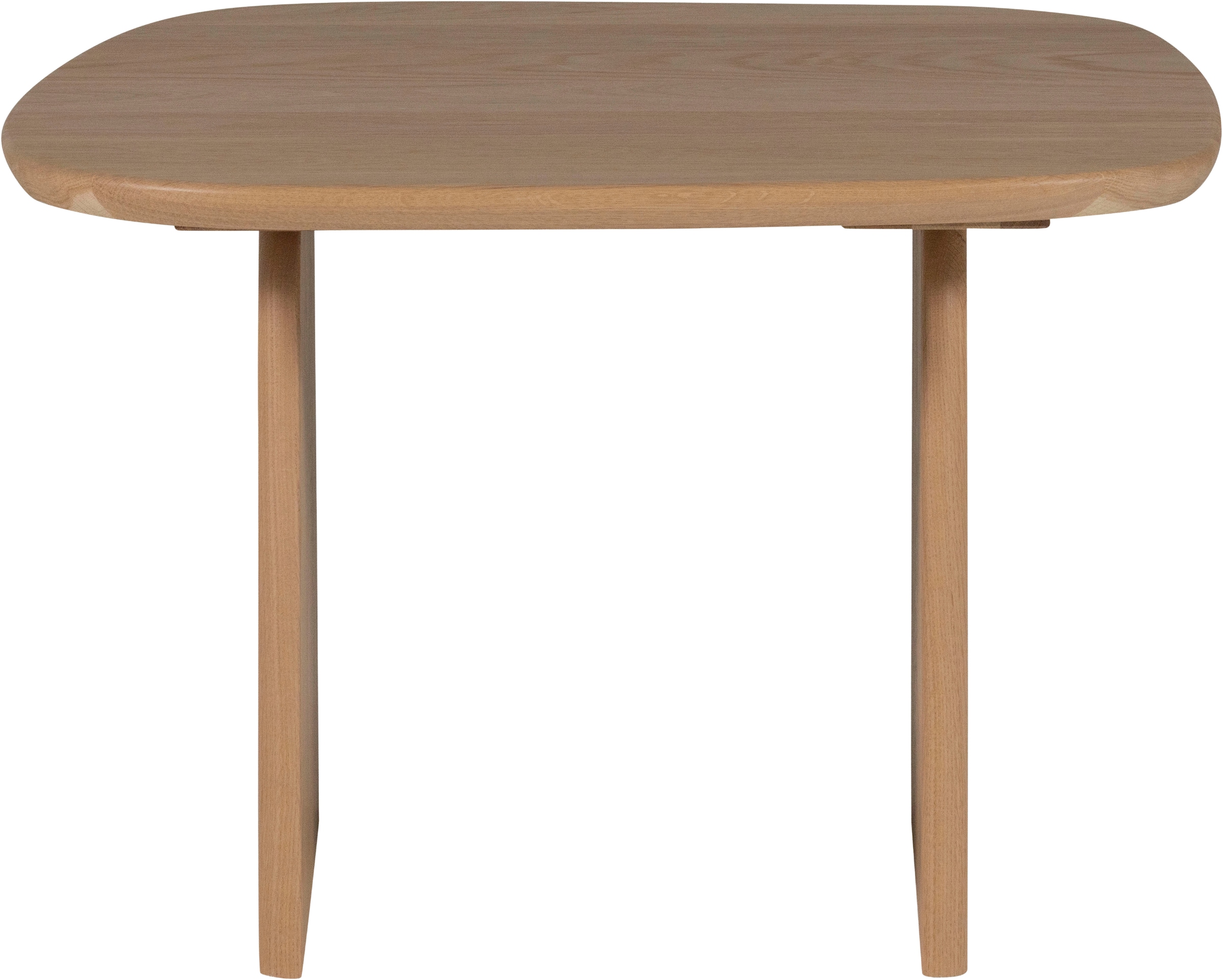 WOOOD Couchtisch »Tablo mit FSC®-Mix Eichenholz und organischer Form B60 x T60 x H40 cm« Transparente Schutzlackierung, Tragkraft 50 kg, kompakte Ausführung