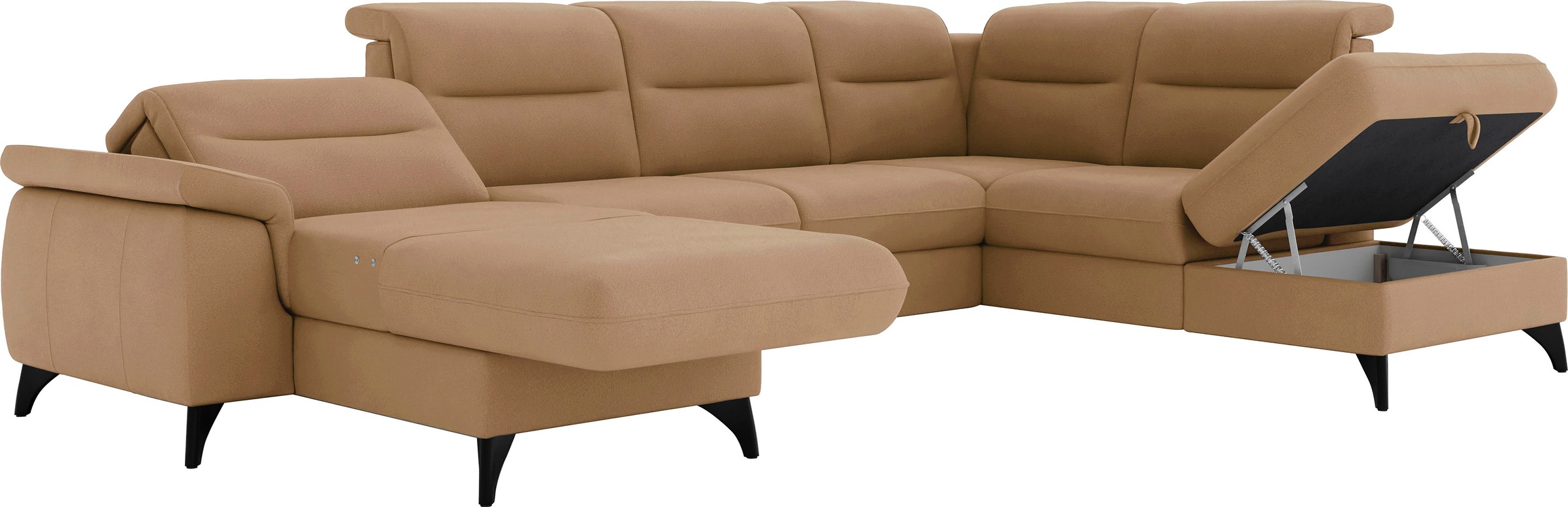 sit&more Wohnlandschaft »Astoria U-Form«, wahlweise mit motorischer Relaxfunktion