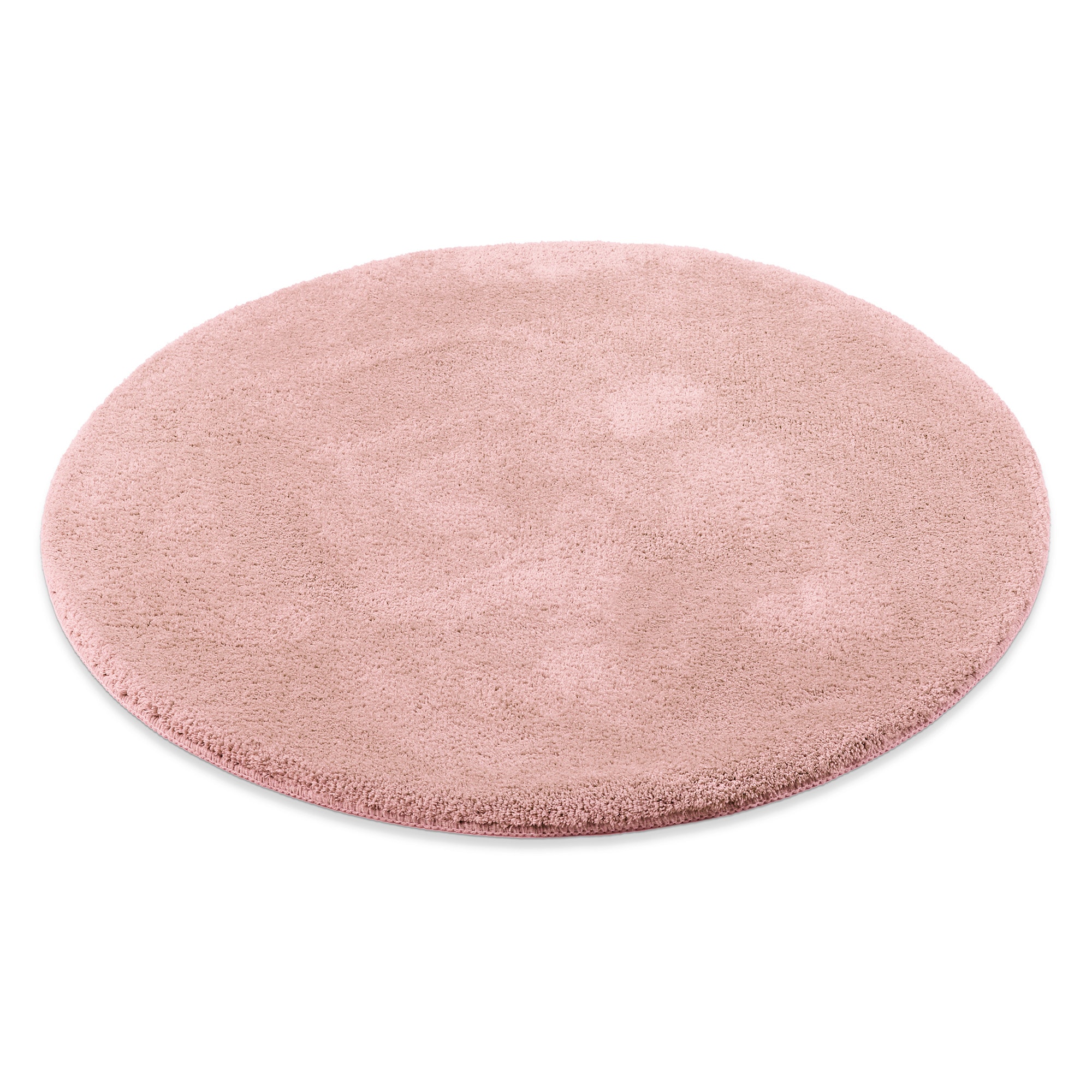 my home Badematte »Neele«, rutschhemmend beschichtet, schnell trocknend, Badteppich, getuftet, modern, Uni, antirutsch, flauschig, hochflor