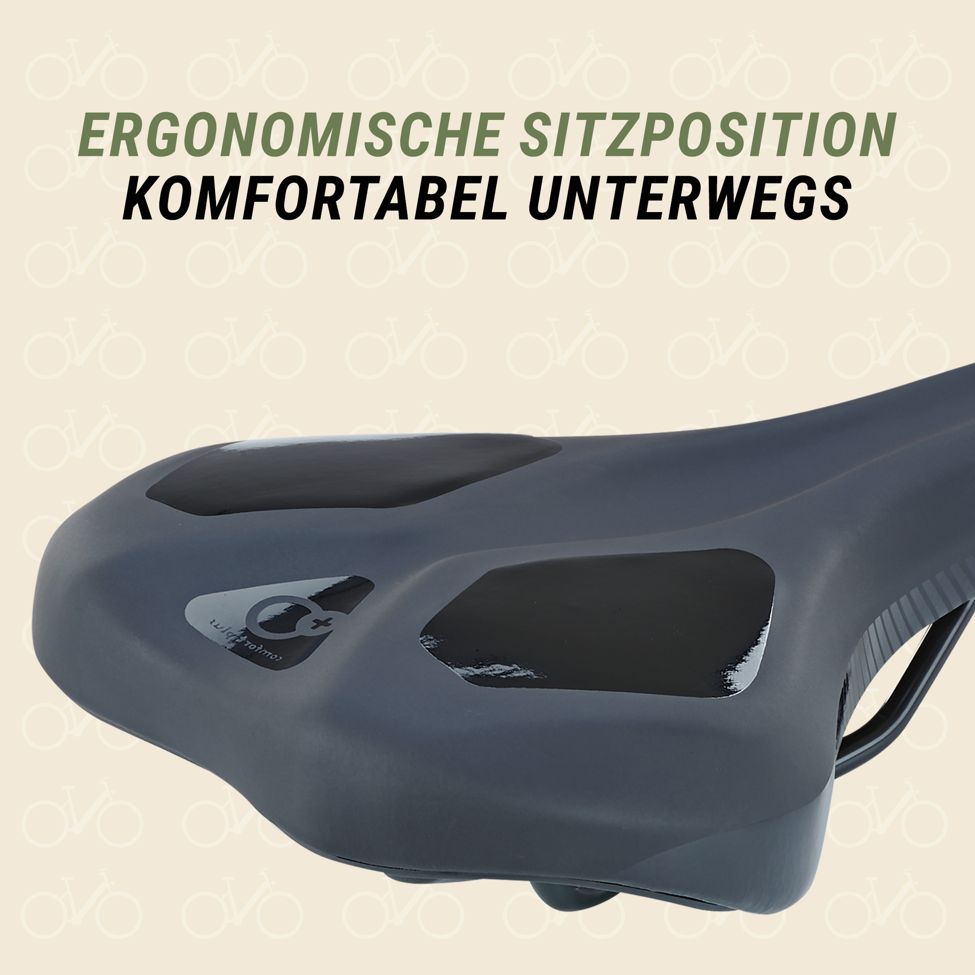 Prophete Fahrradsattel »Trekkinsattel«