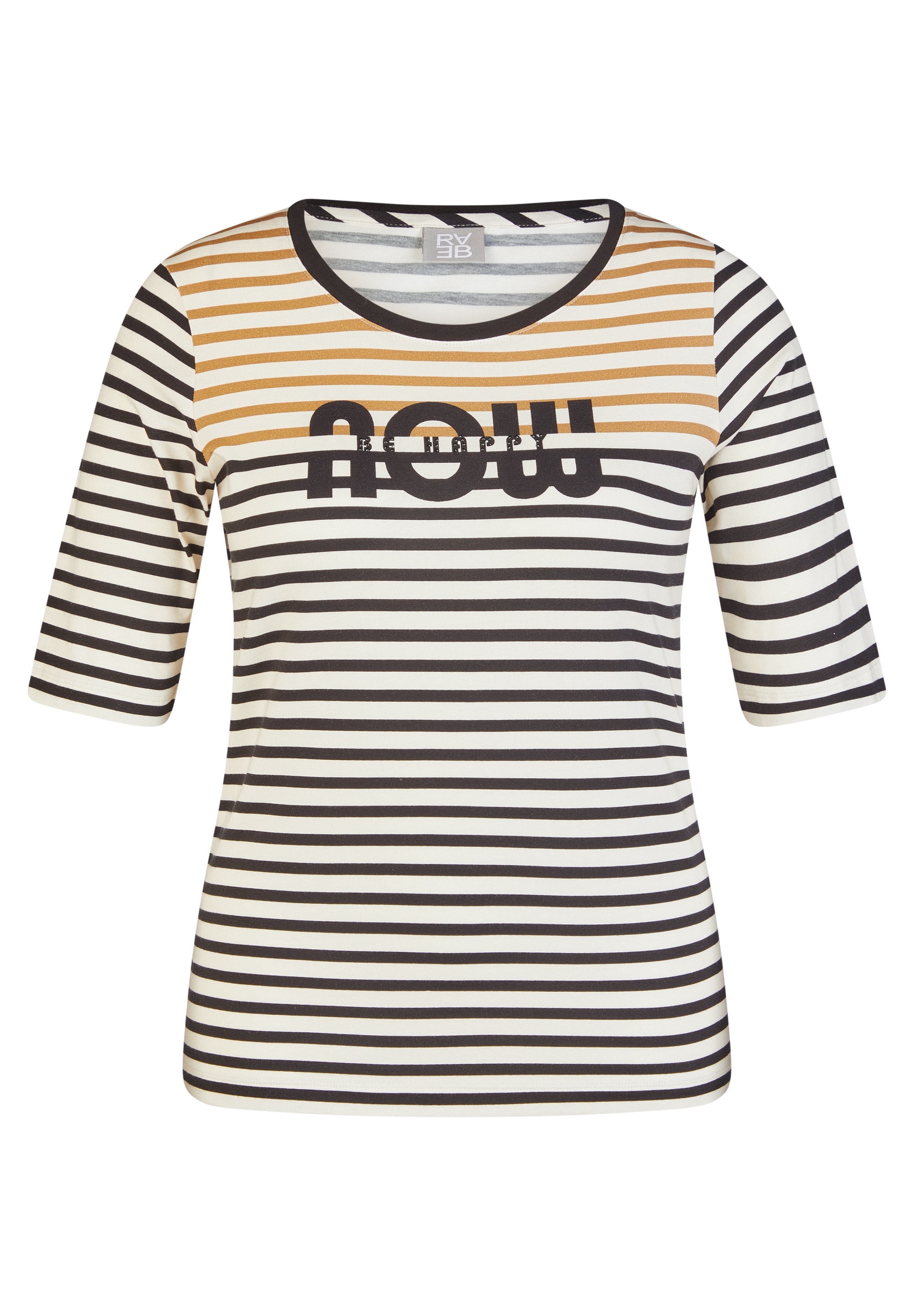 Rabe T-Shirt mit Schriftzug