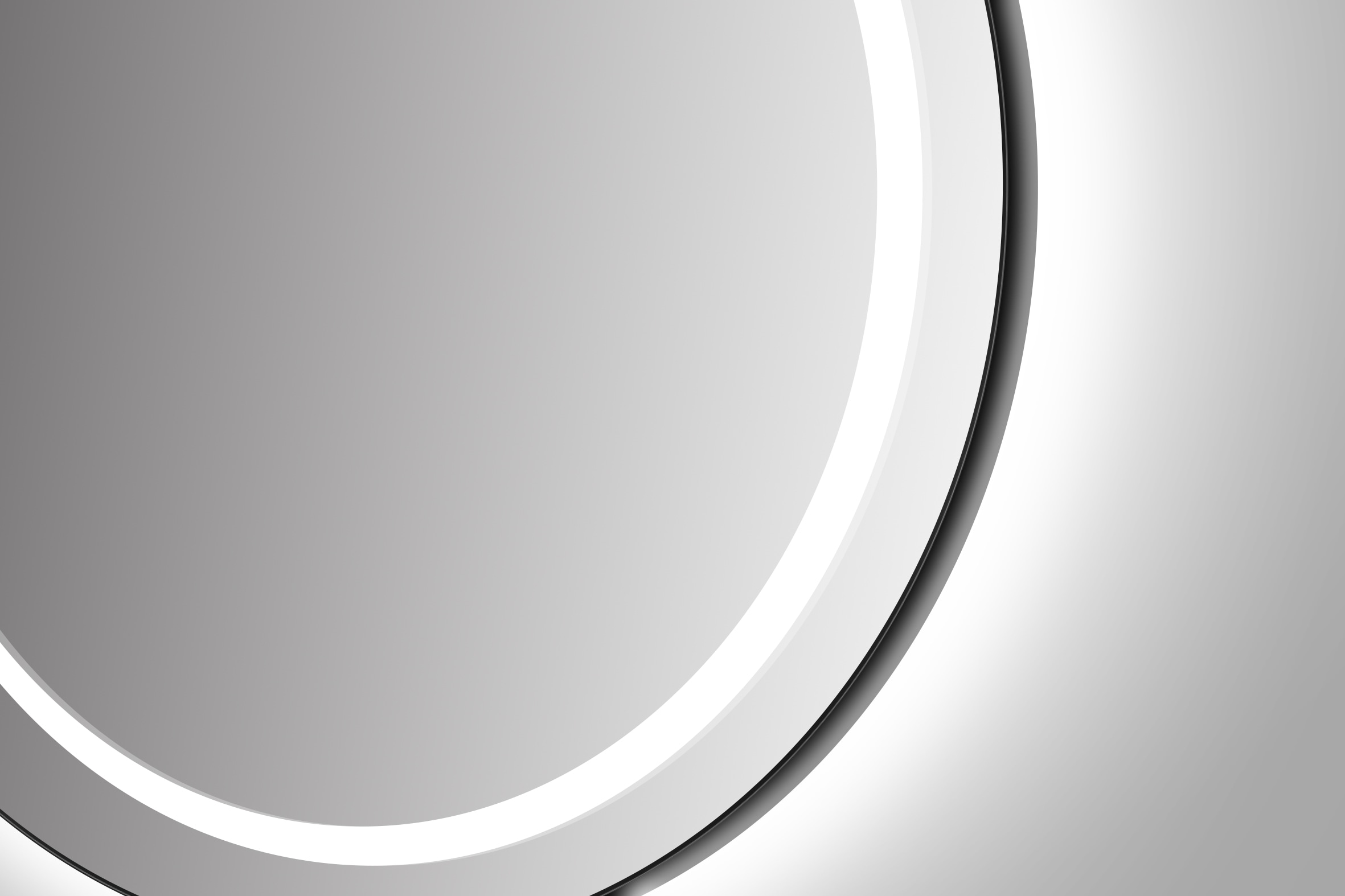 Talos Spiegel »TALOS CORVIA«, austauschbare LED Beleuchtung, Shine in matt, Ø50 cm