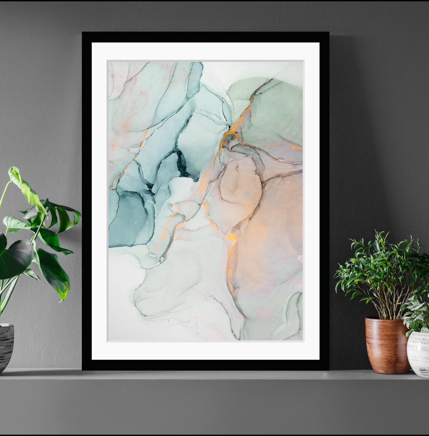queence Bild »Ria« Abstrakt   Kunst   Marmor   Modern günstig online kaufen