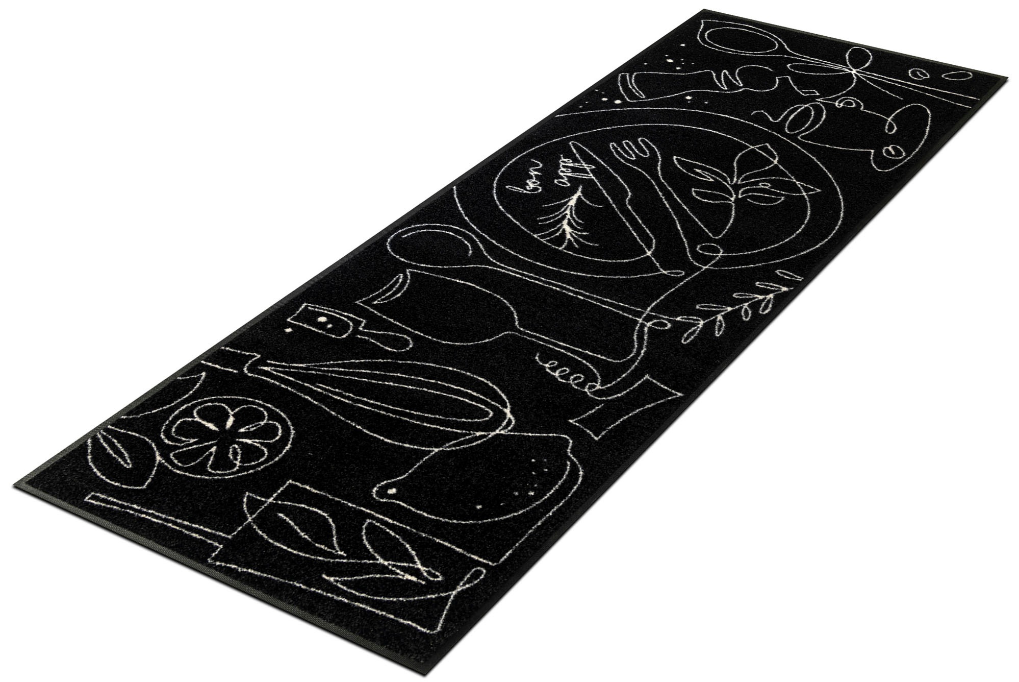 wash+dry by Kleen-Tex Läufer »Fine Dining«, rechteckig, 7 mm Höhe günstig online kaufen