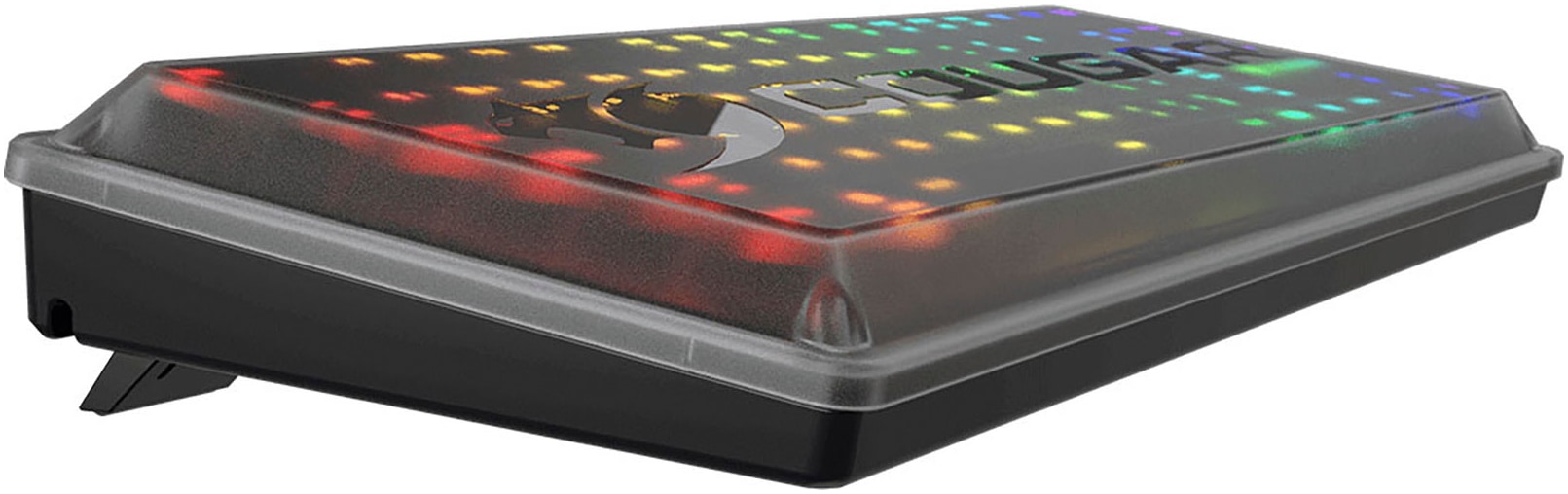 Cougar Gaming-Tastatur »Puri TKL RGB« (Funktionstasten | Multimedia-Tasten | Schutzhülle | USB-Anschluss)
