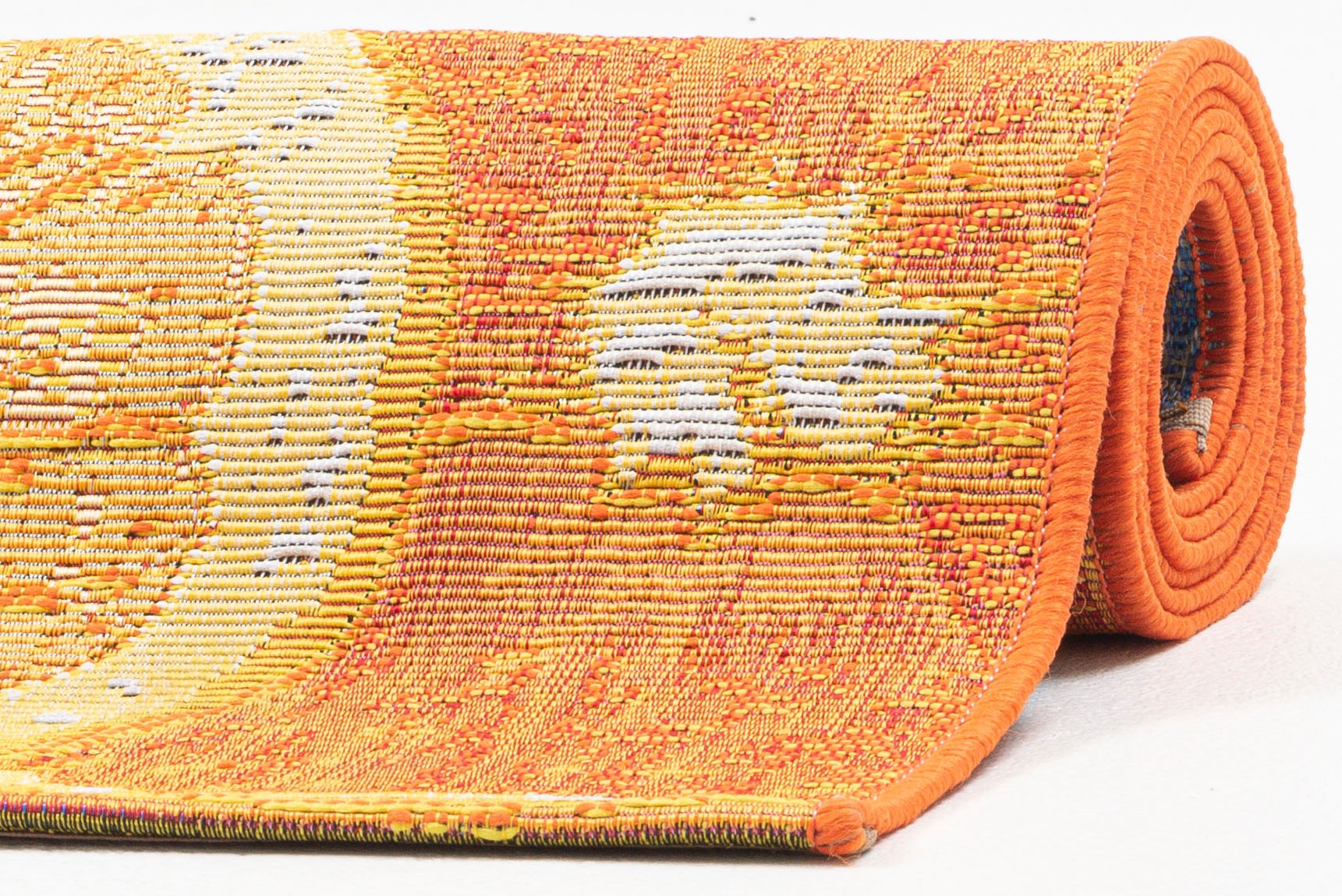 Sansibar Teppich »Rantum Beach 001«, rechteckig, 5 mm Höhe, Flachgewebe, modernes Sommer Design, In- und Outdoor geeignet