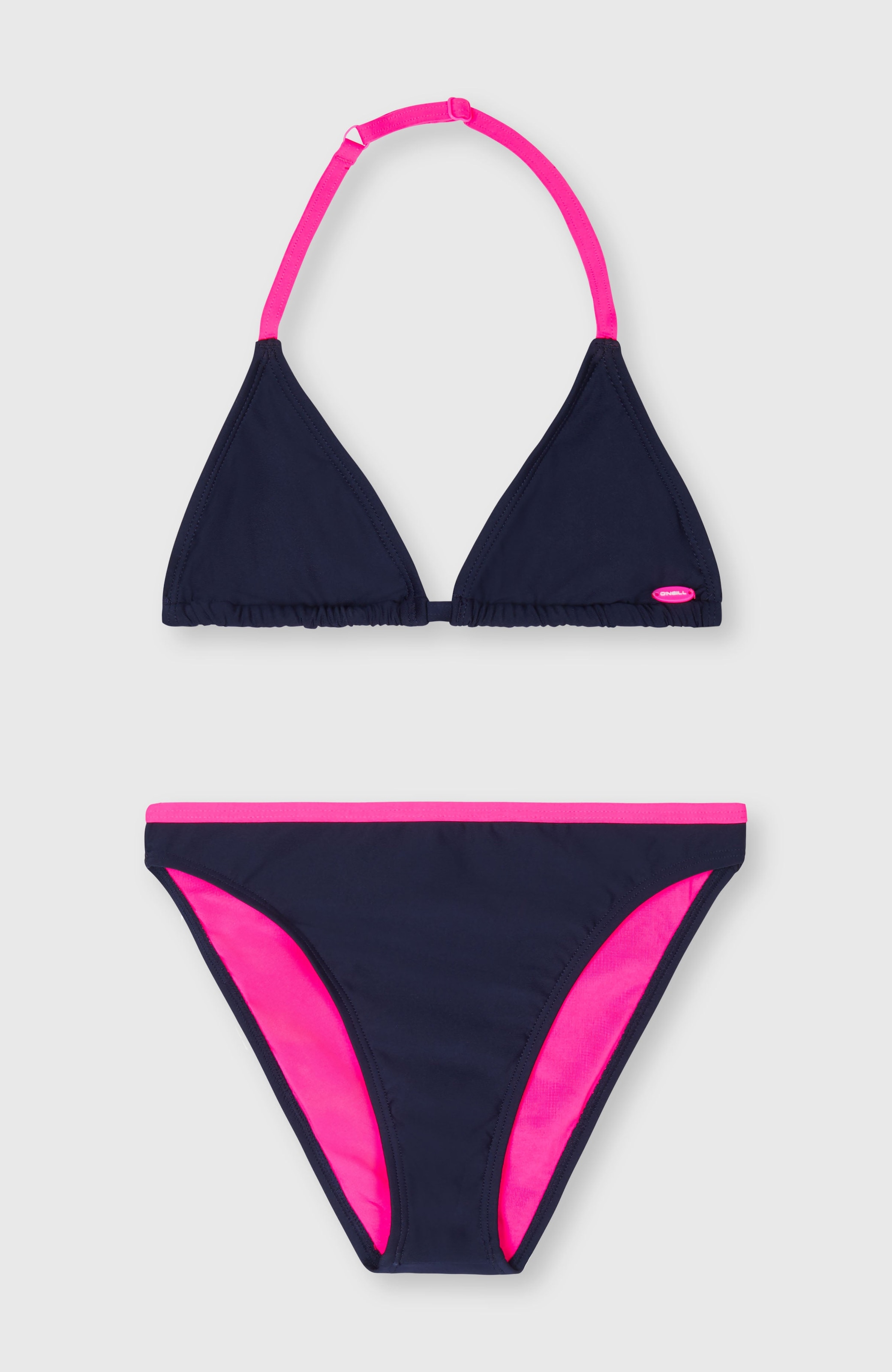 O'Neill Bustier-Bikini »ESSENTIAL TRIANGLE BIKINI«, mit Label-Badge am Oberteil
