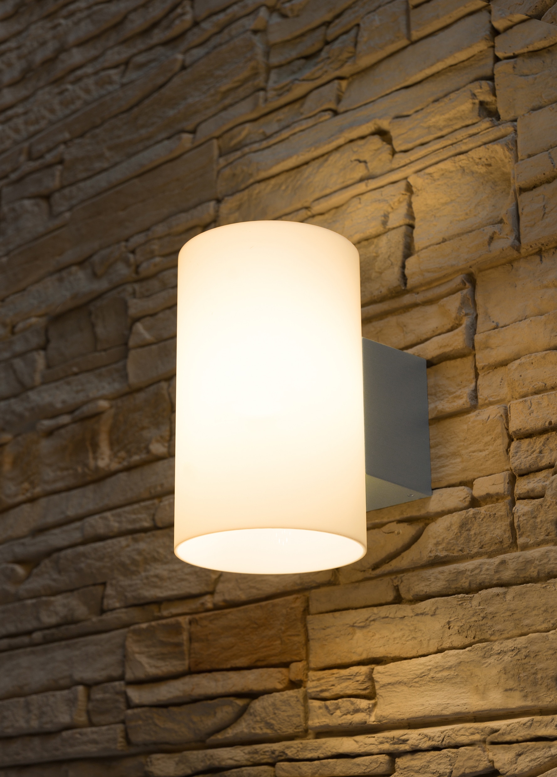 HEITRONIC LED auf matter Wandlampe, Lichtaustritt Wandleuchte Raten kaufen »Bali«, Außenleuchte, vollflächiger, flammig-flammig, 1