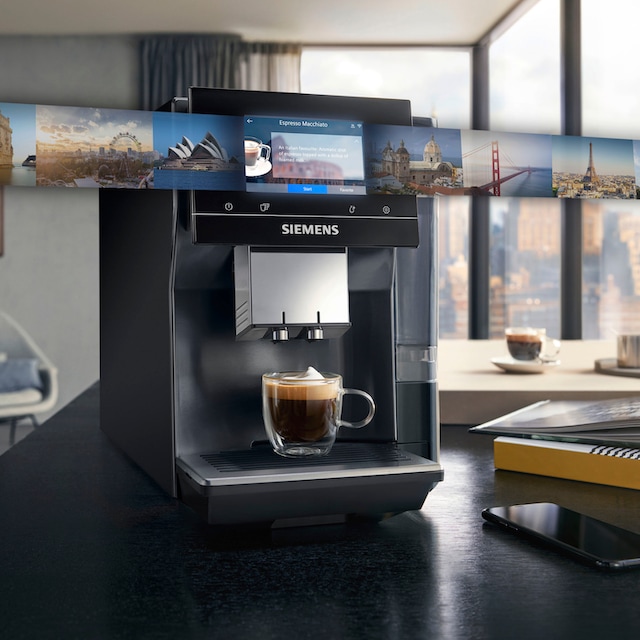 SIEMENS Kaffeevollautomat »EQ700 classic TP707D06«, Full-Touch-Display, bis  15 Profile speicherbar, Milchsystem-Reinigung kaufen