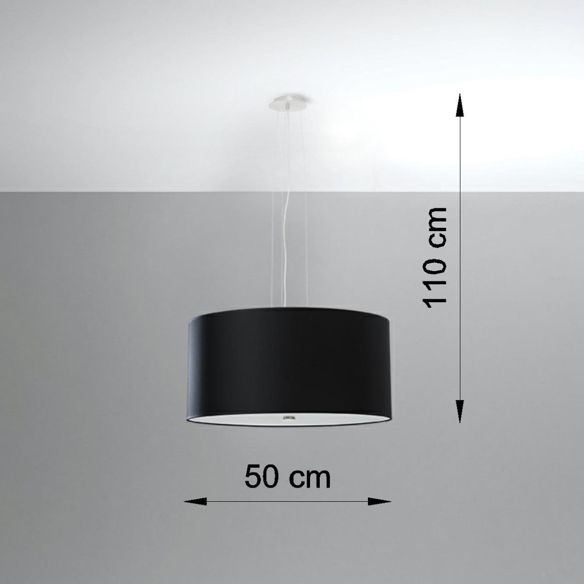 SOLLUX lighting Kronleuchter »OTTO«, 5 flammig, Leuchtmittel E27 | ohne Leuchtmittel, Slush -Einstellung