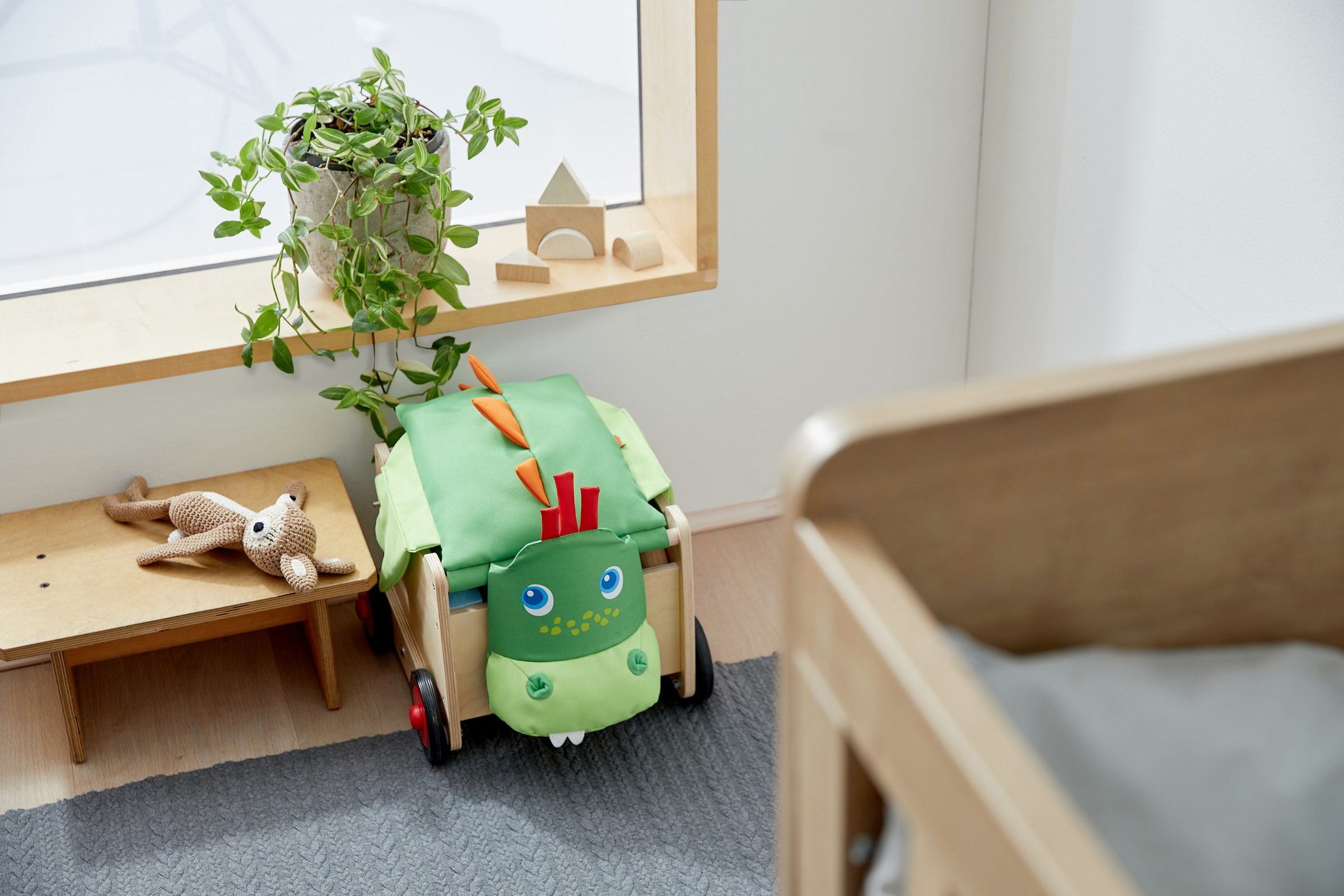 Haba Lauflernwagen »Drachenbox«, Made in Europe