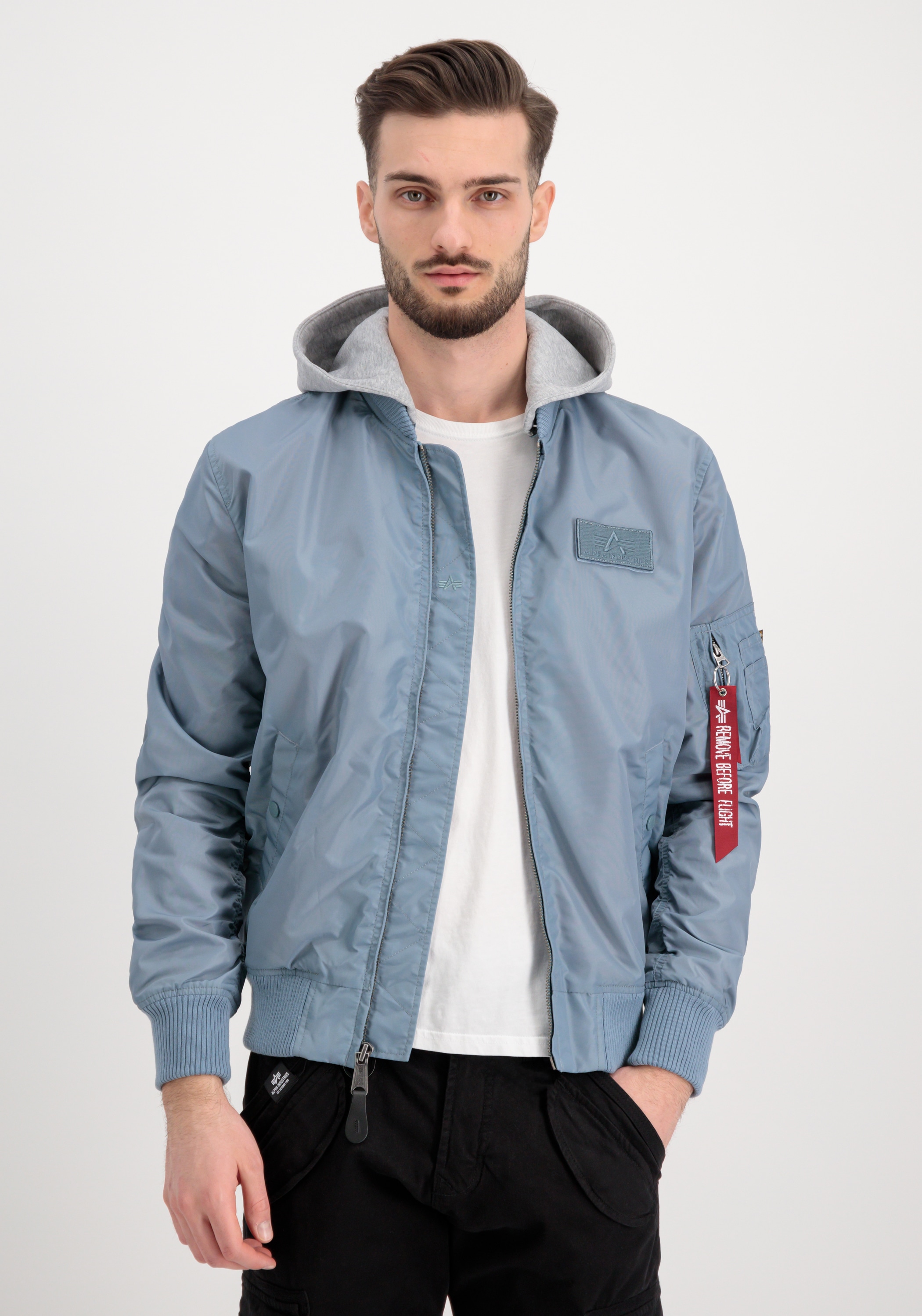 Alpha Industries Bomberjacke »Alpha Industries Men - Bomber Jackets MA-1 TT Two Tone Hood«