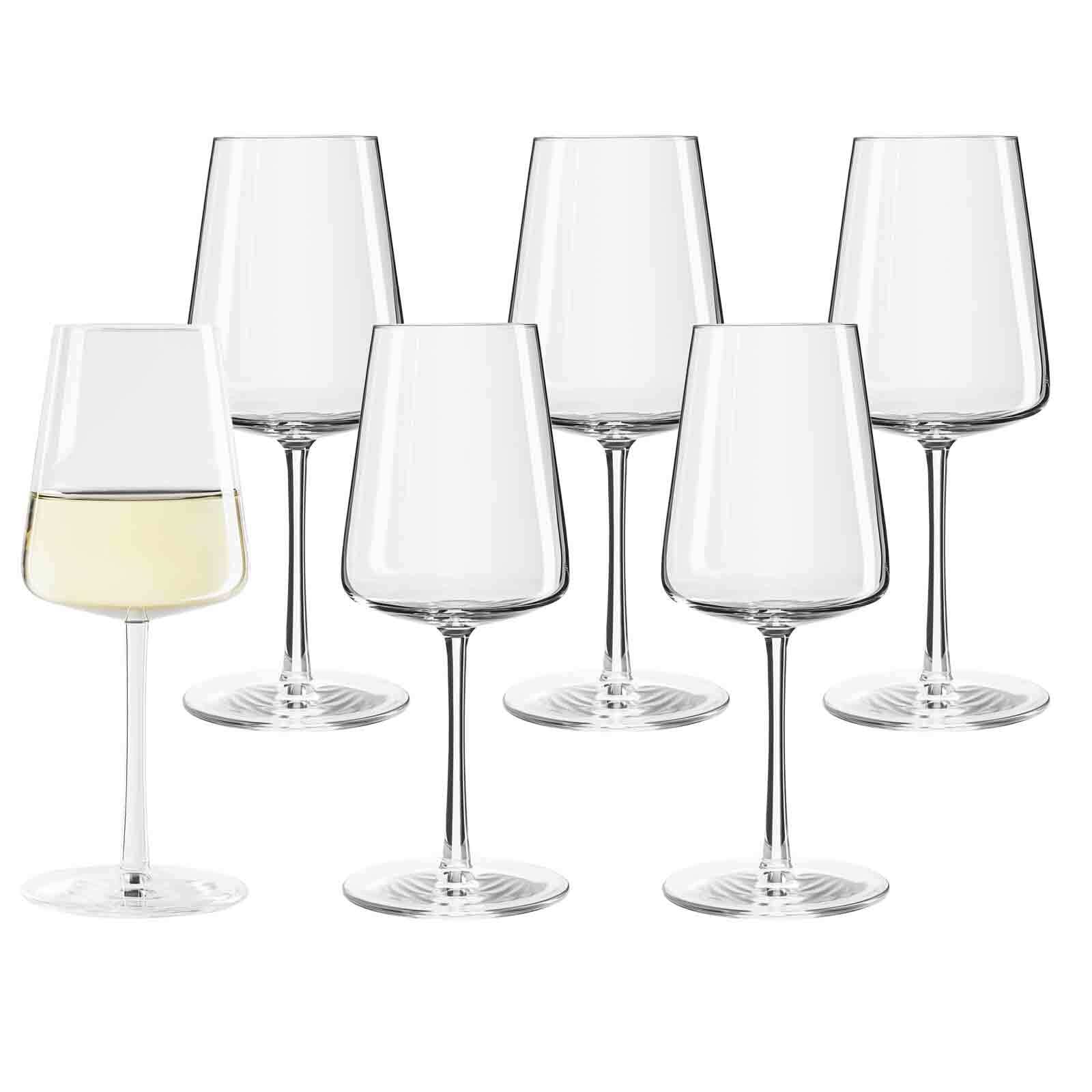 Stölzle Weißweinglas »Weißweingläser Power 400 ml 6er Set transparent« günstig online kaufen