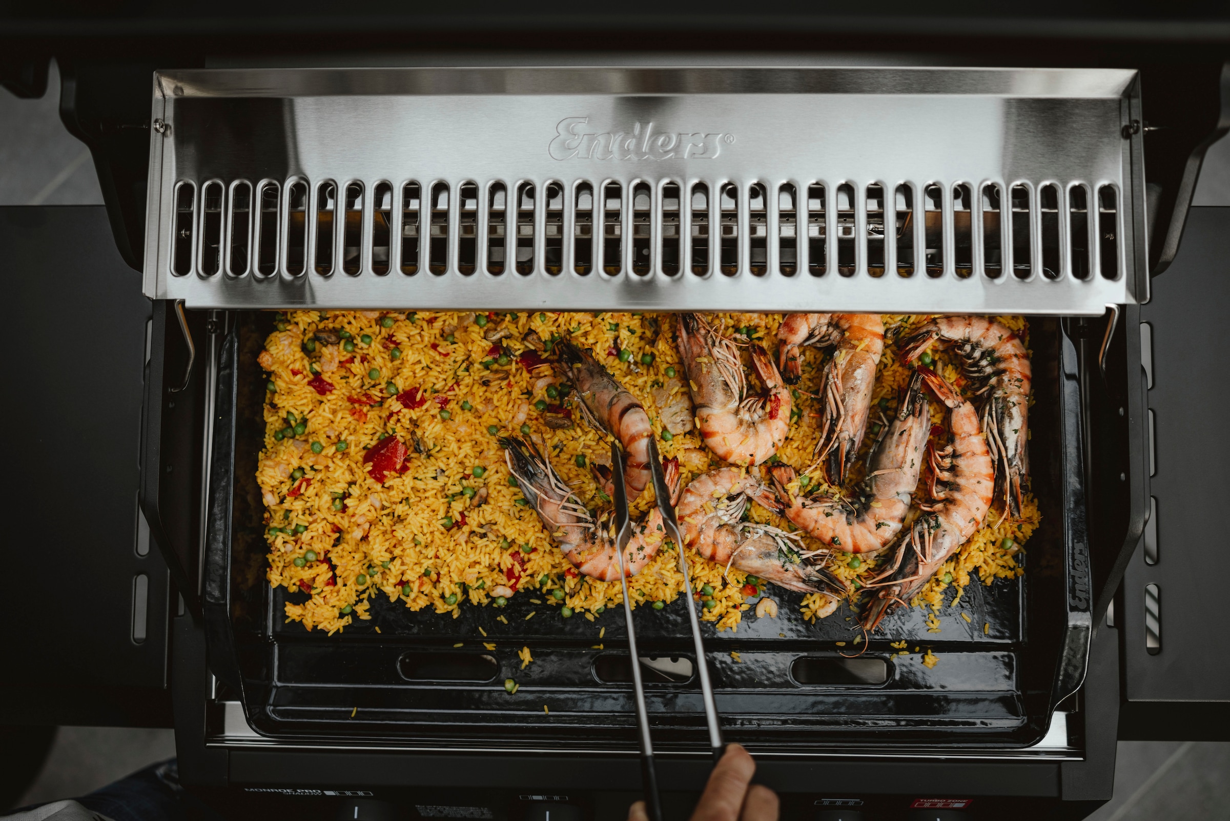 Enders® Grillplattenaufsatz »Plancha XL«, Gusseisen, für Enders® Gasgrill Monroe Pro 4 und Colorado/Boston 4 + 6