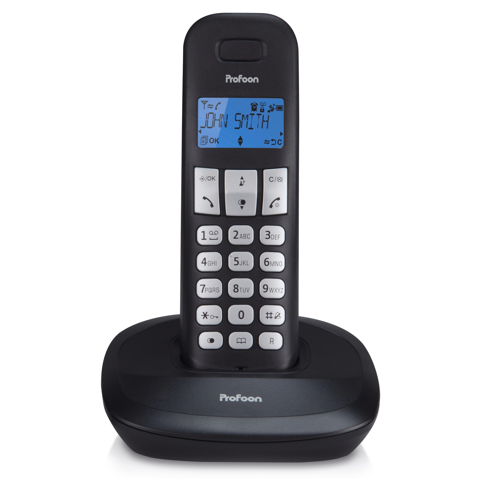 Profoon Schnurloses DECT-Telefon »PDX-1120 - DECT-Telefon mit 2 Mobilteilen«