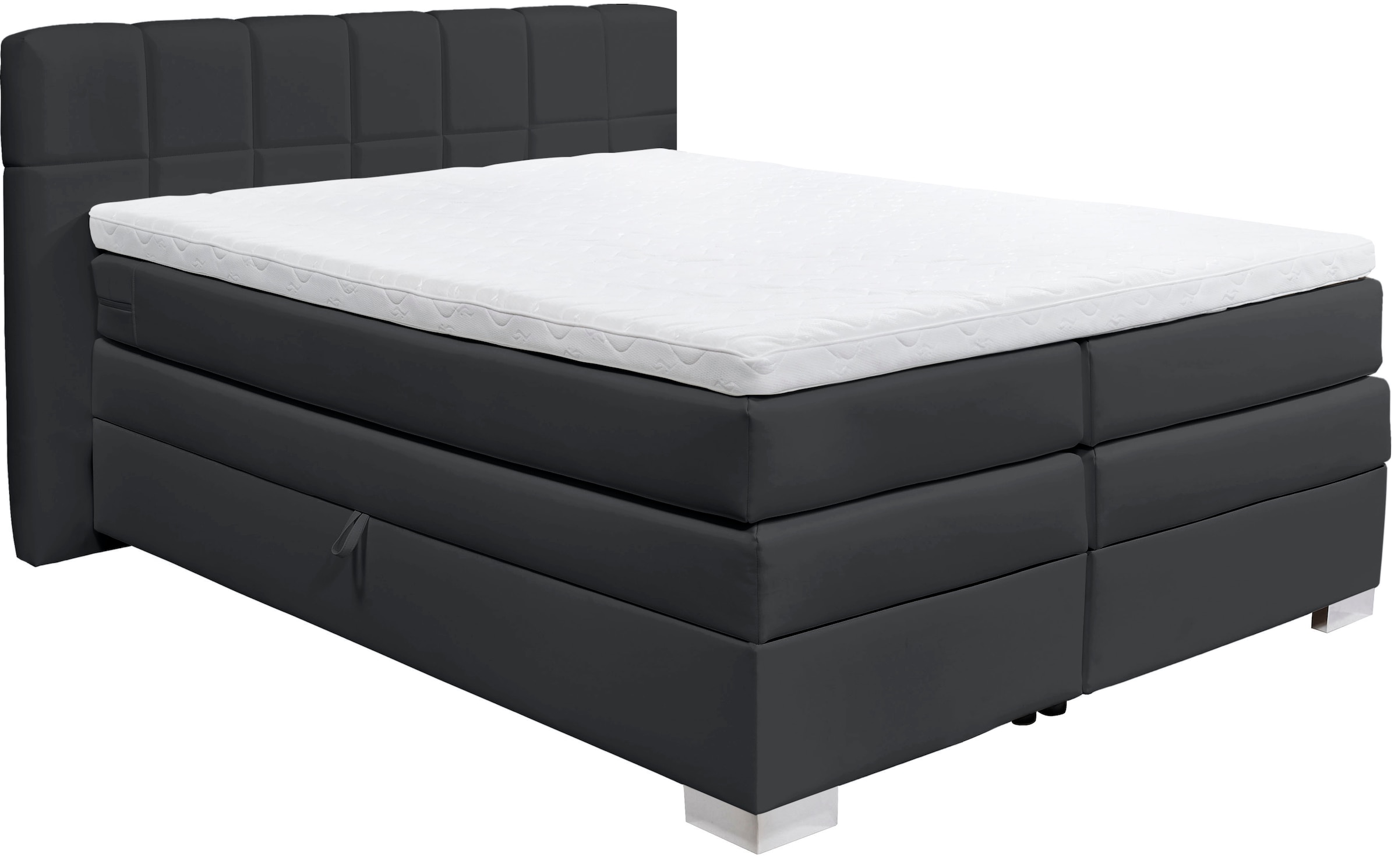 INOSIGN Boxspringbett »Airdrie«, inkl. Bettkasten und Topper günstig online kaufen