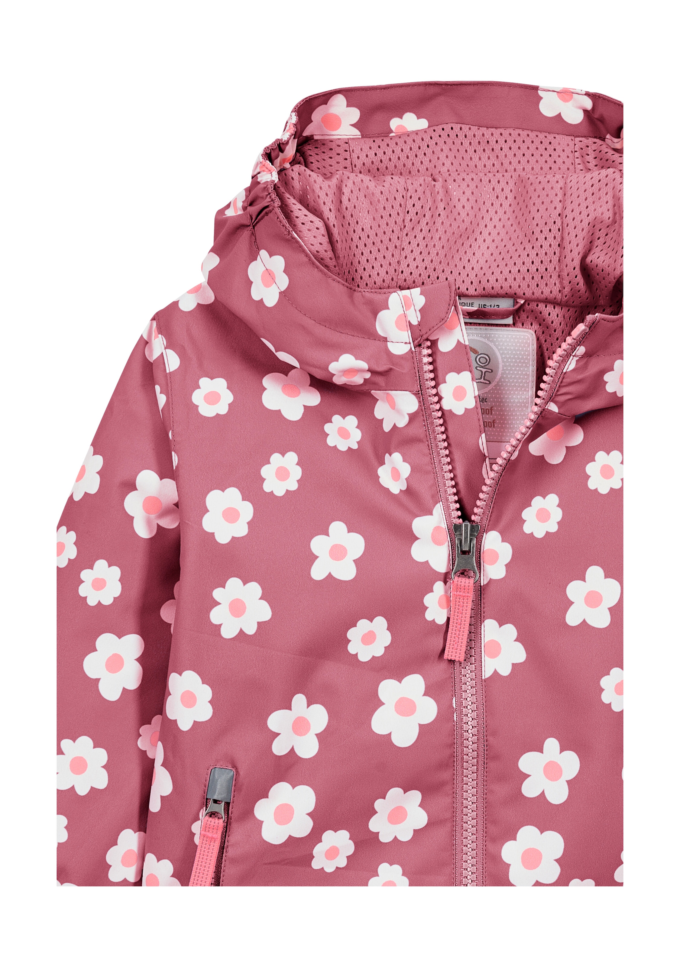 first instinct by killtec Funktionsjacke »FIOS 24 MNS JCKT« Wasserdichte Kinderjacke mit verlängerbaren Ärmeln und Print