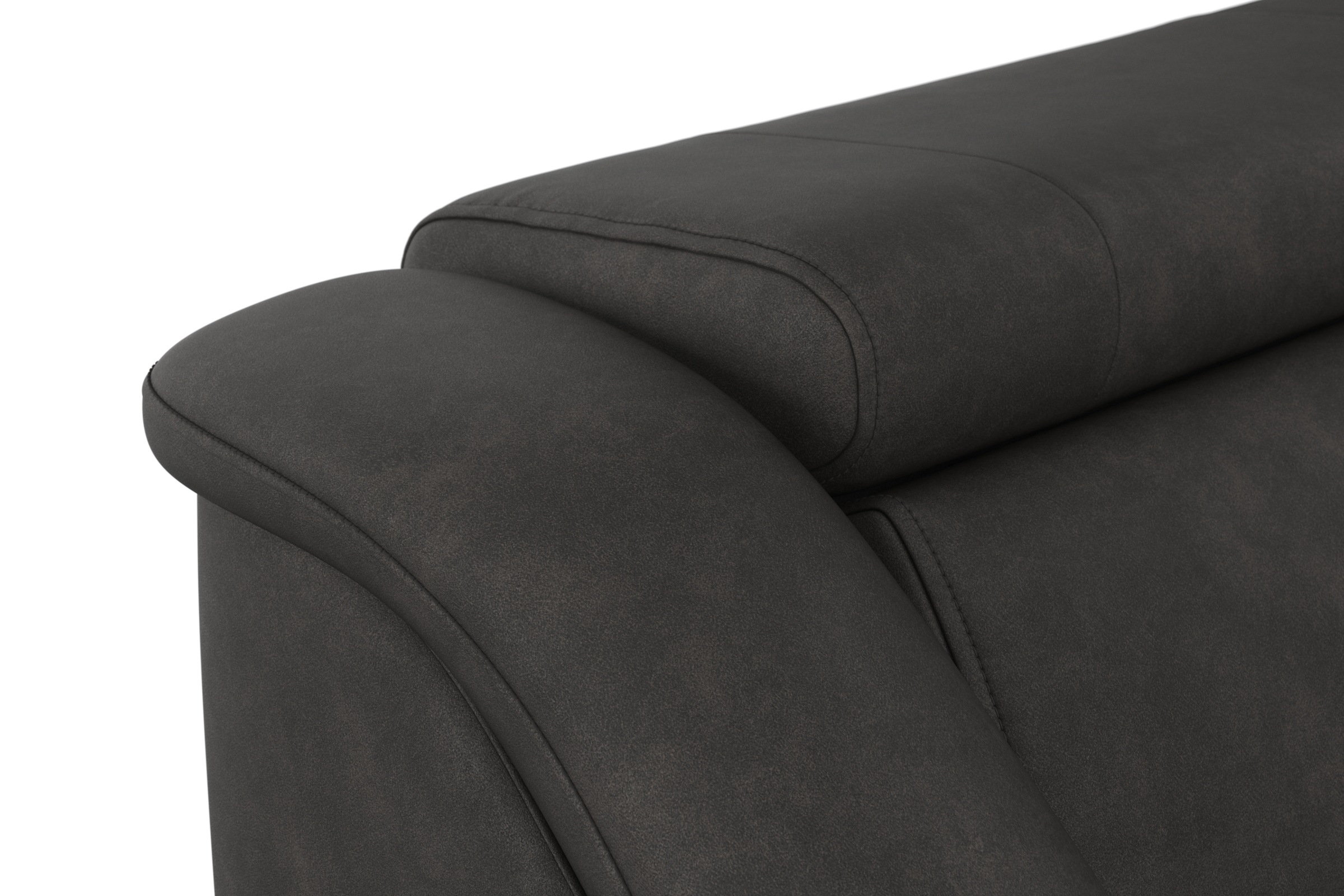 sit&more Ecksofa »Freetown L-Form«, inklusive Kopfteilverstellung und komfortablem Federkern