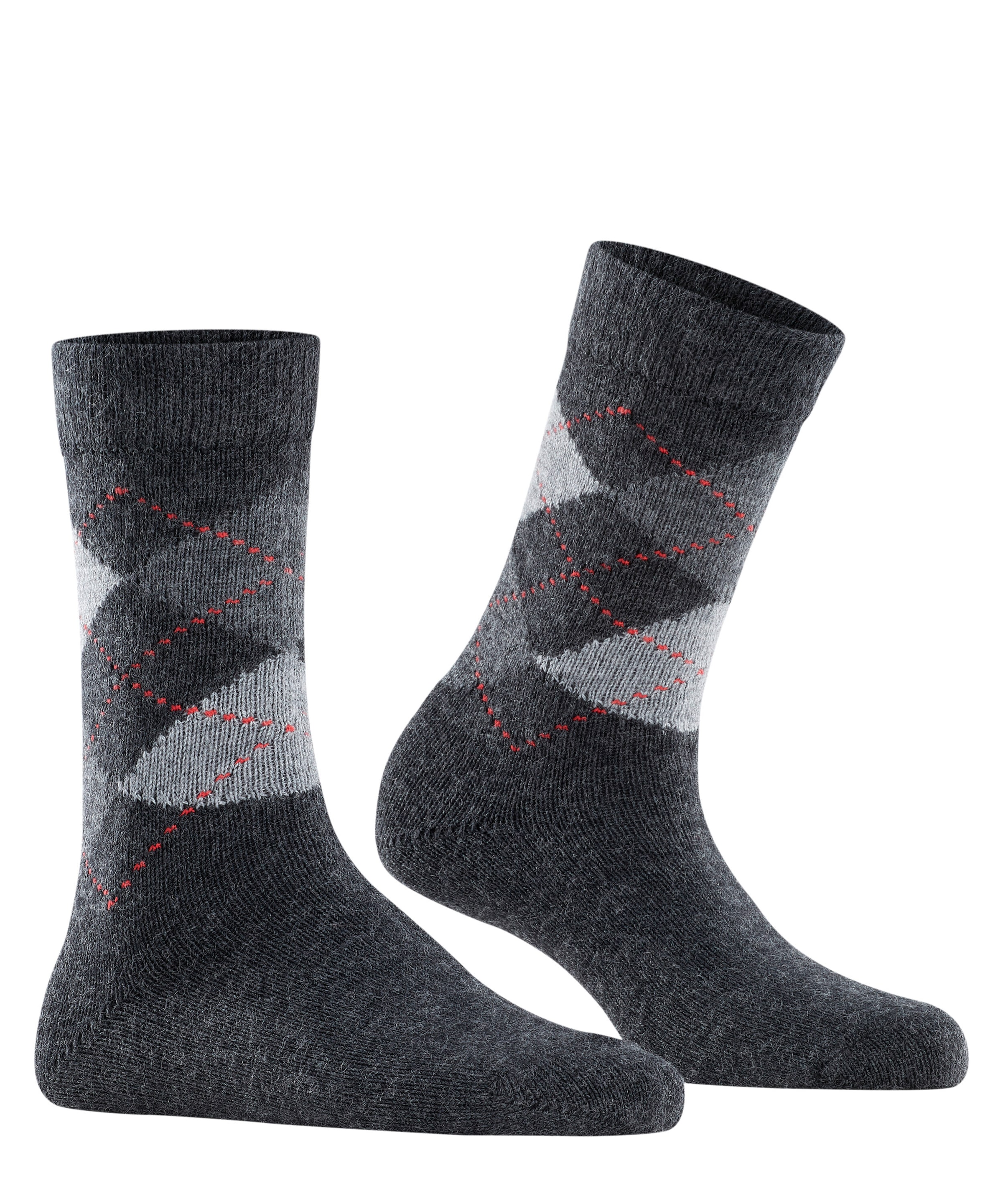 Burlington Socken »Whitby« Einheitsgröße 36-41, Argyle-Muster, weiche Haptik