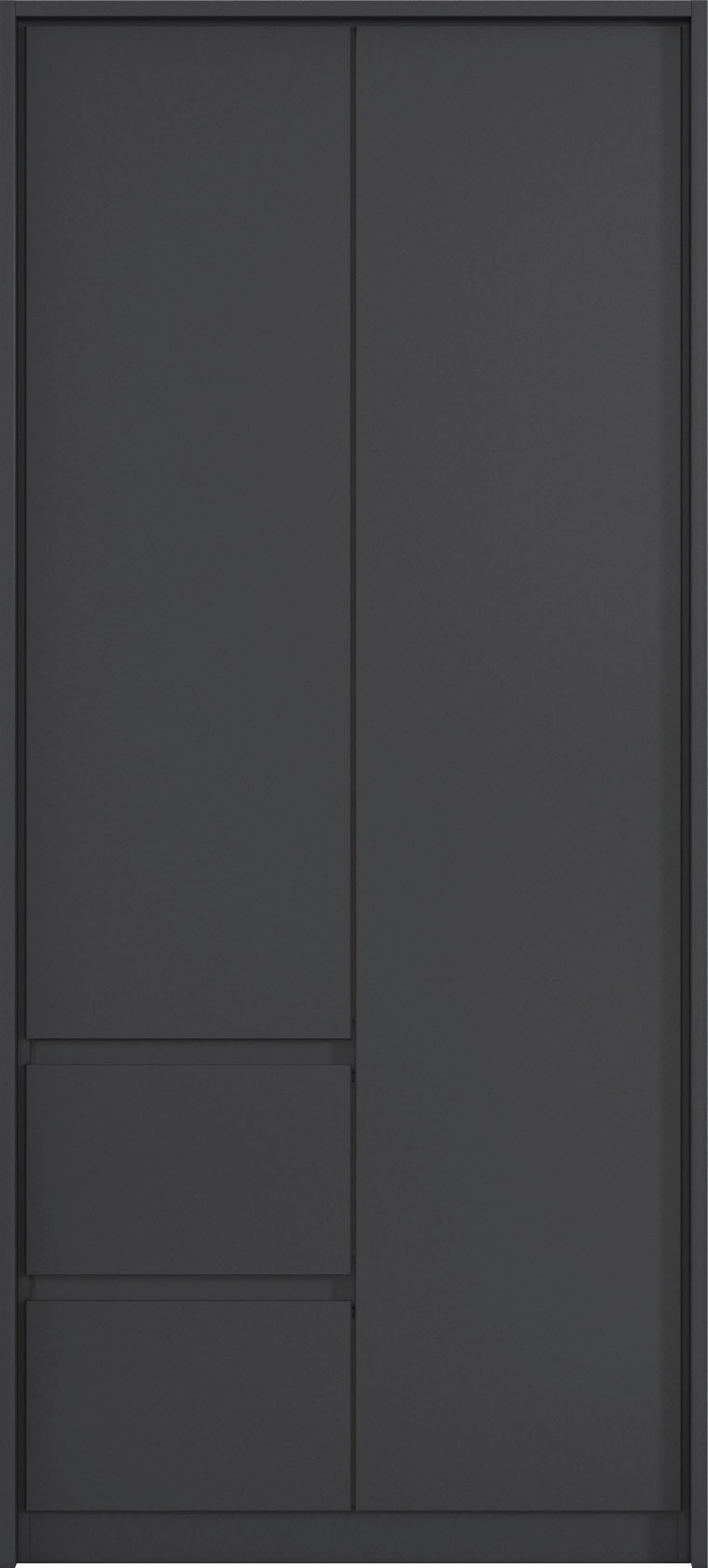 rauch Drehtürenschrank "Mainz mit Passepartout" optional mit Beleuchtung, A günstig online kaufen