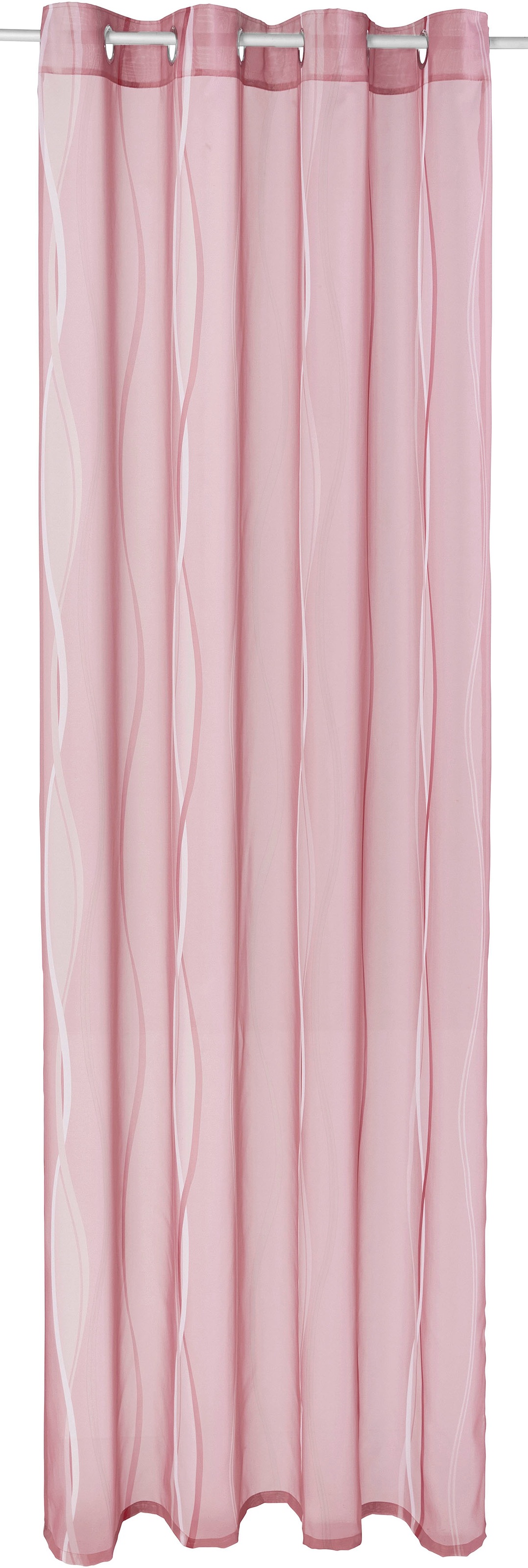 my home Gardine »Dimona«, (2 St.), 2er-Set, transparent, Voile, Polyester
