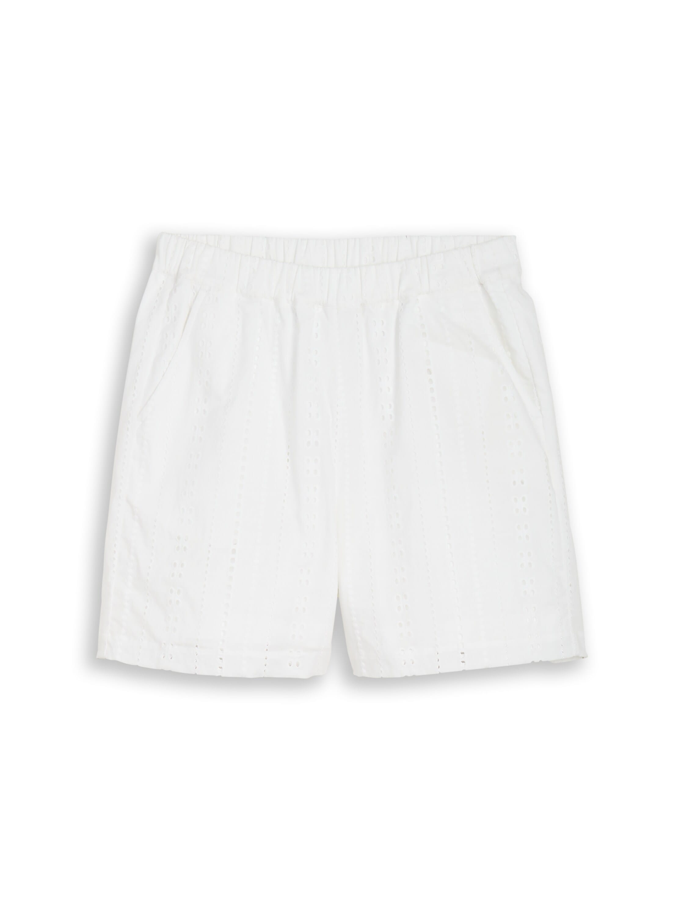 TOM TAILOR Denim Webshorts  Sommershorts mit Häkeldetails