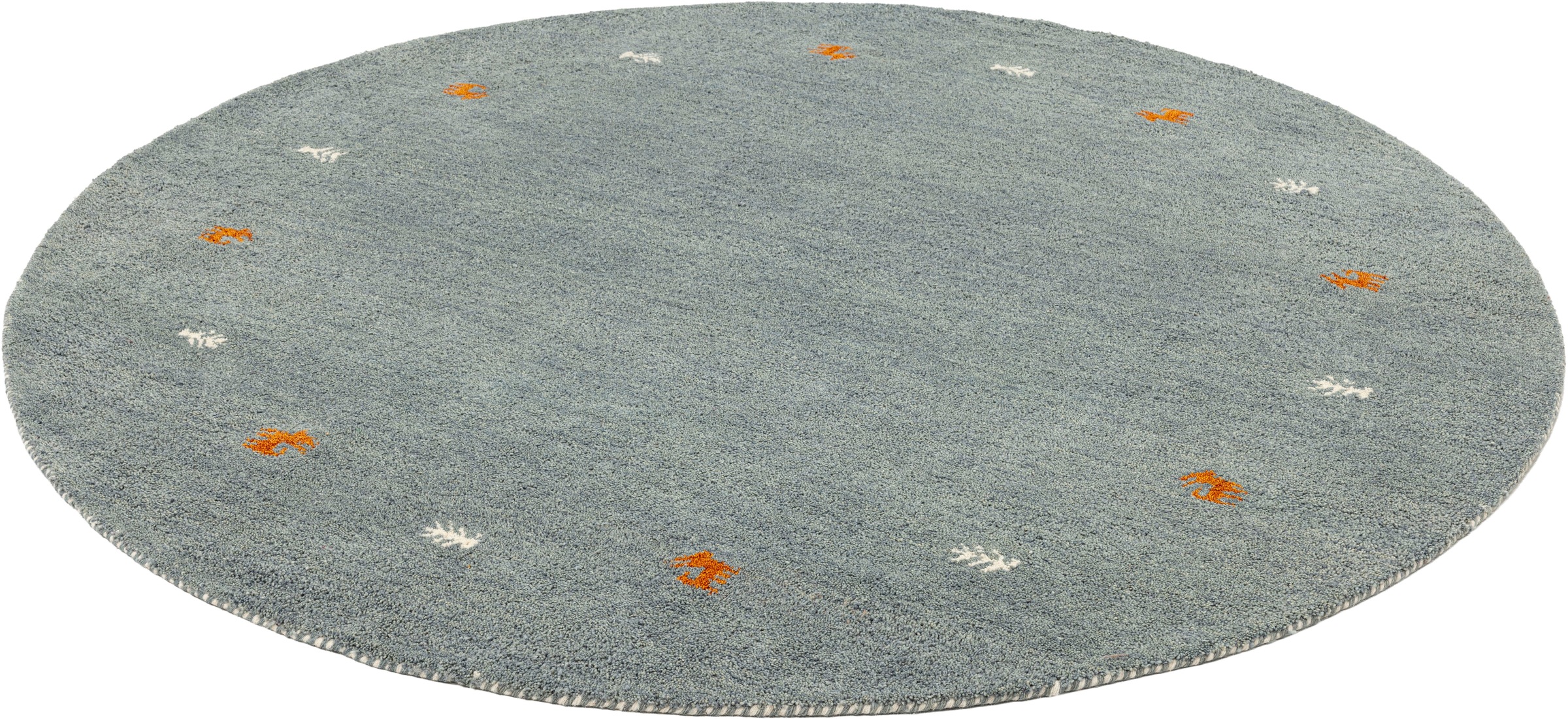 THEKO Wollteppich »Gabbeh Motiv, Handweb Teppich, Tiermotiv, reine Wolle, h günstig online kaufen