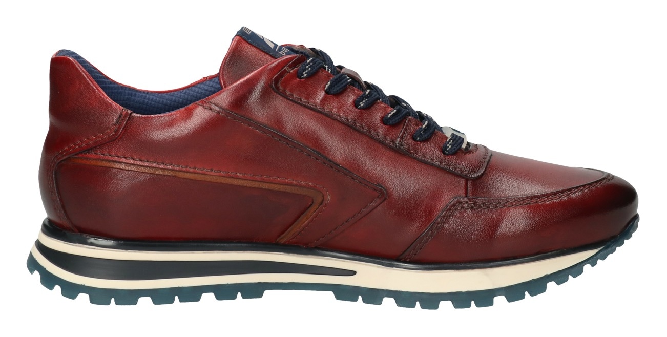 bugatti Sneaker  mit seitlichem Logoprägung, Freizeitschuh, Halbschuh, Schnürschuh