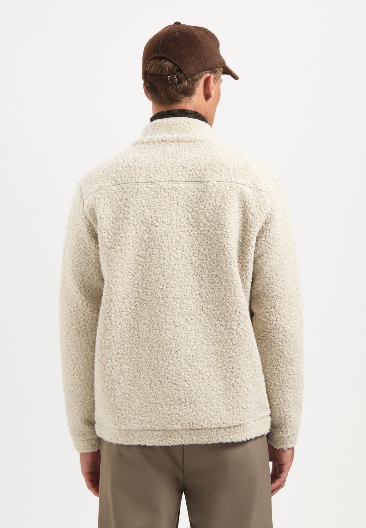 NO EXCESS Sweater »No Excess Teddy-Sweatjacke«