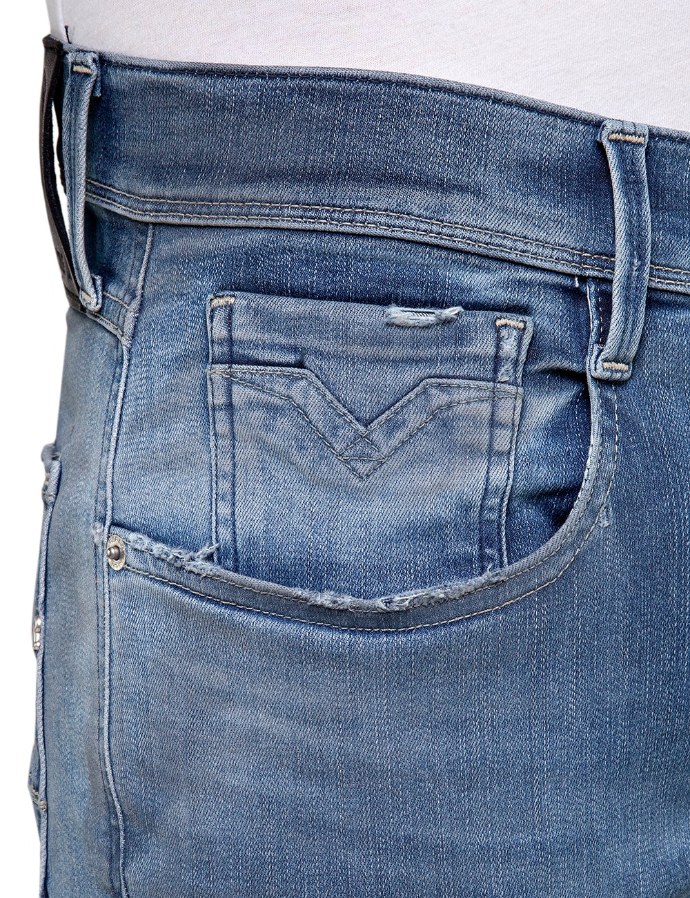 Replay Slim-fit-Jeans »ANBASS HYPERFLEX BIO«