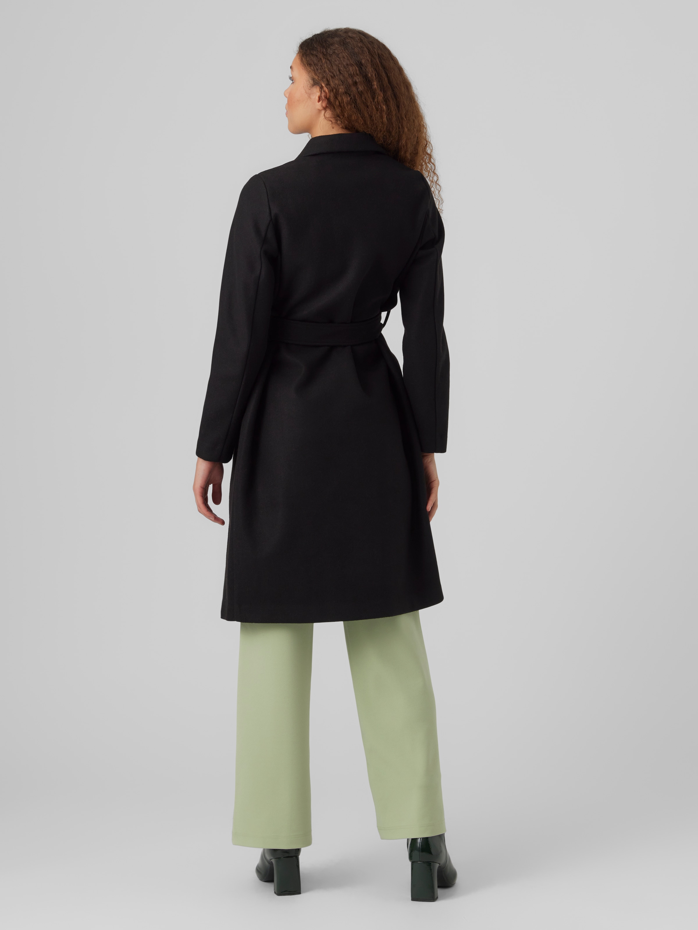 Vero Moda Langmantel »VMFORTUNEAYA SS23 LONG  COAT NOOS« Kunstfaser