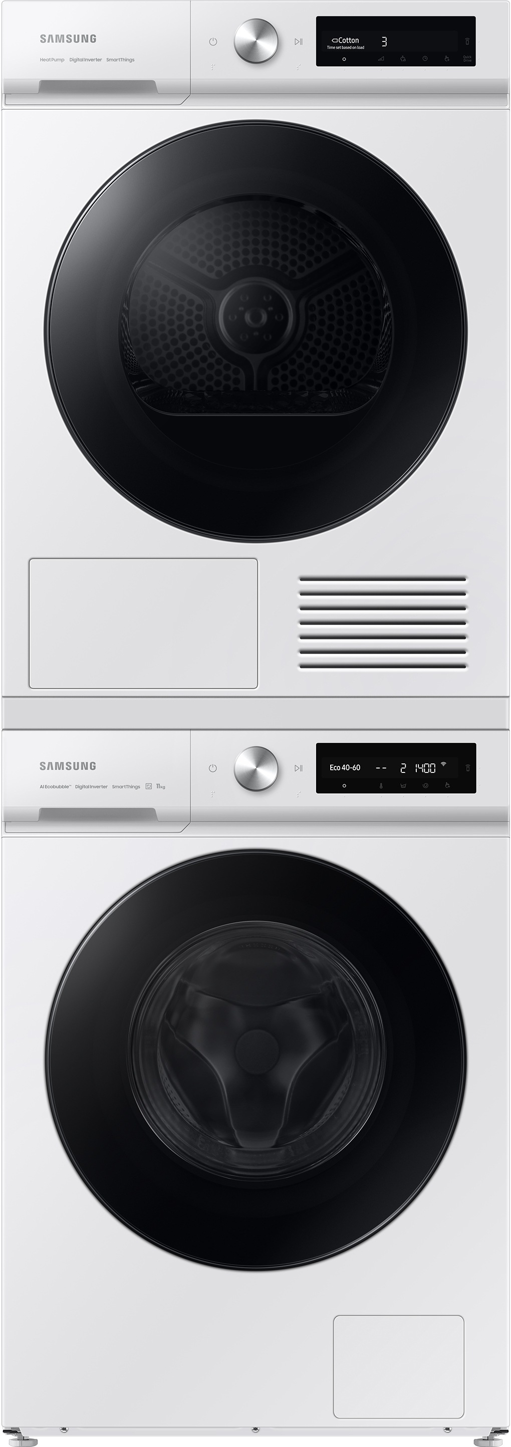 11. Bild von Samsung Waschmaschine »WW1BBB704AGW«, WW1BBB704AGWS2, 11 kg, 1400 U/min