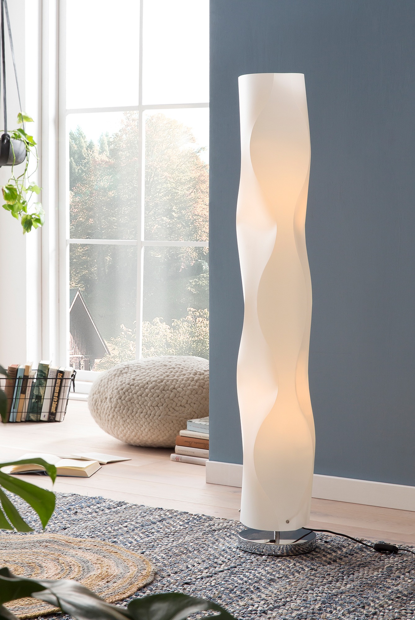 SalesFever Stehlampe »Hedda«, 2 flammig, Leuchtmittel E27   ohne Leuchtmitt günstig online kaufen