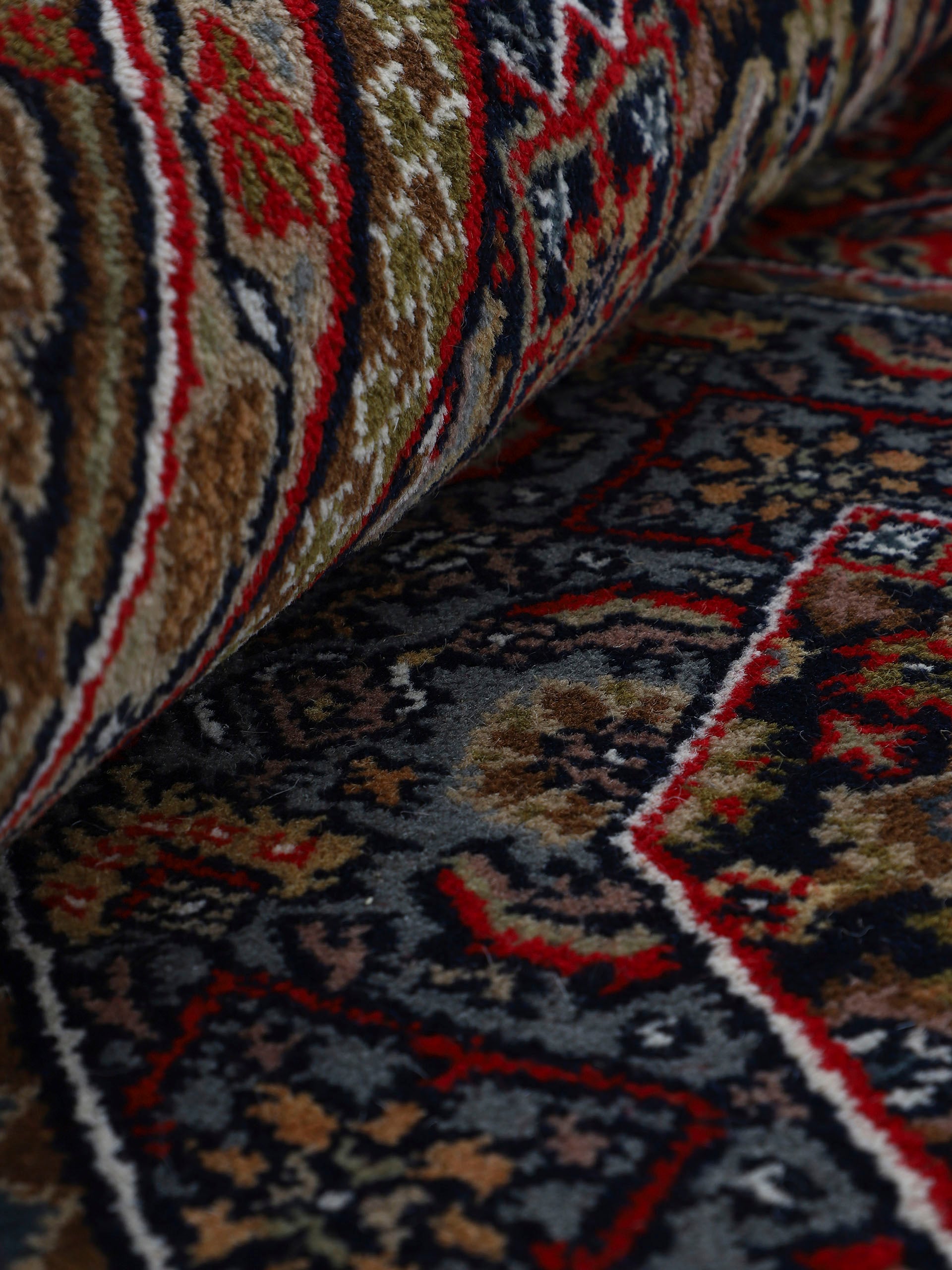 Woven Arts Orientteppich »Orientteppich Bidjar«, rechteckig, 15 mm Höhe, handgeknüpft, Wohnzimmer, reine Wolle