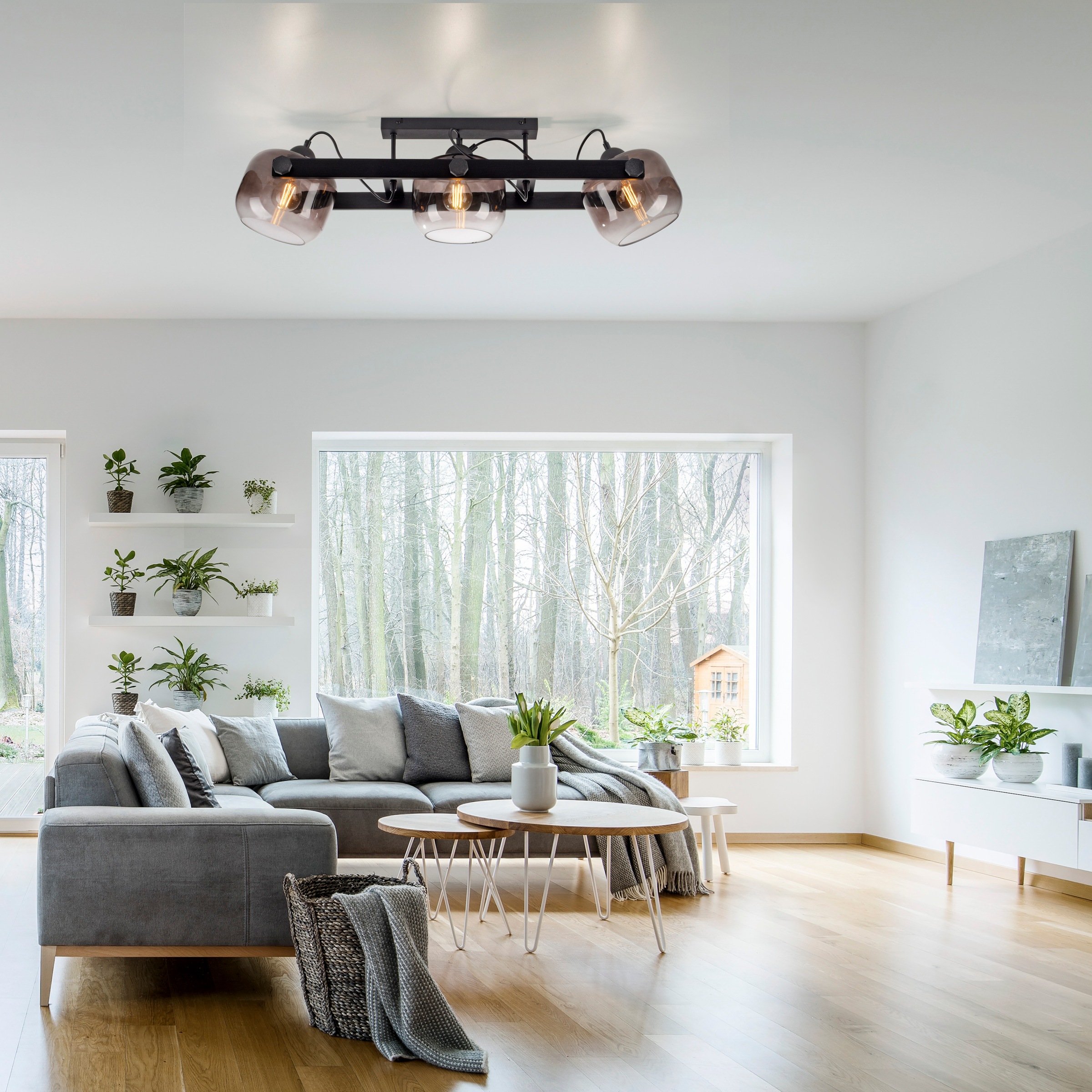 JUST LIGHT Deckenleuchte »CUP 2.0« E27 1 Stk. Warmweiß ExklusiveE27 günstig online kaufen