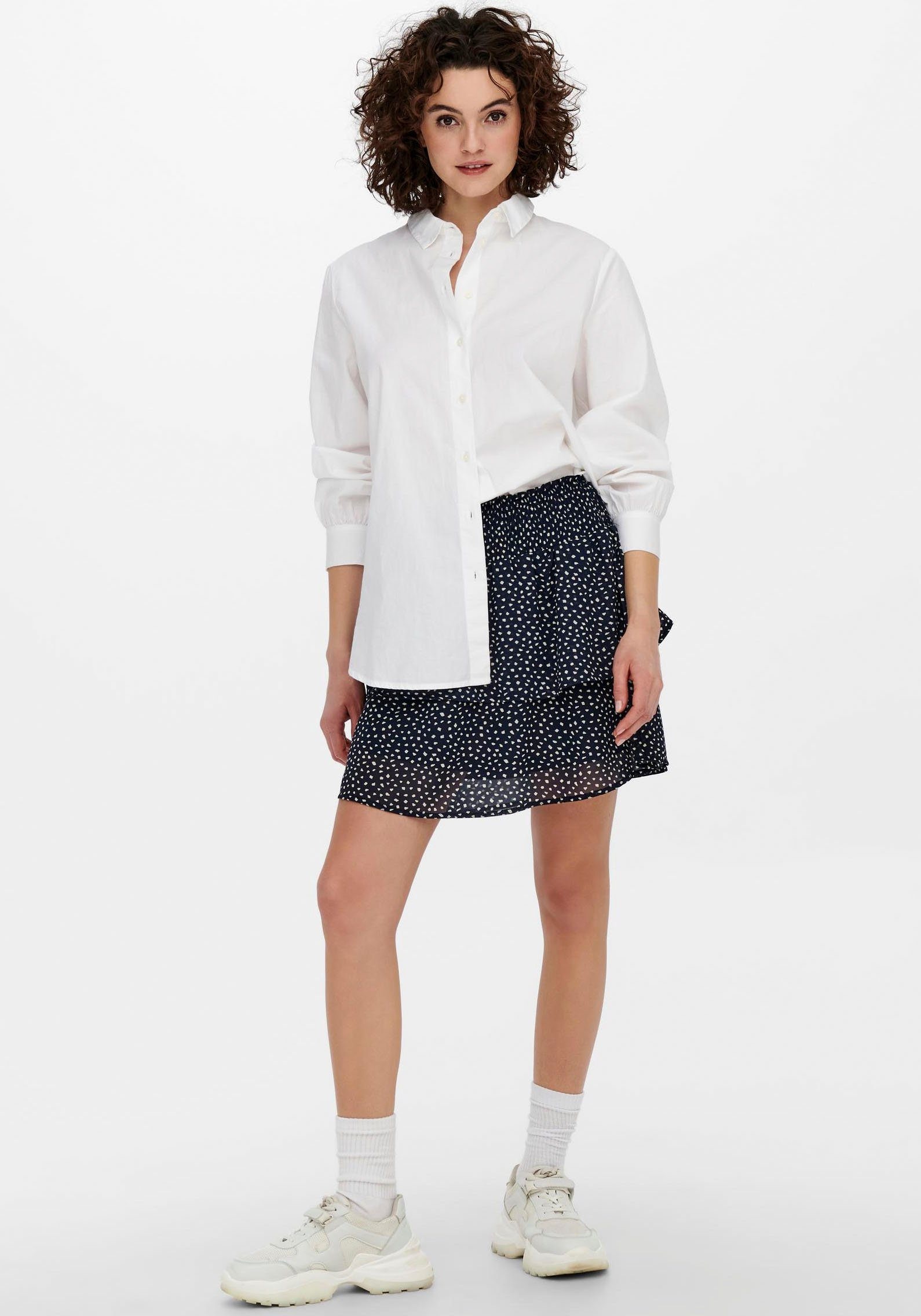 ONLY Minirock »ONLANN STAR LAYERED SMOCK SKIRT«