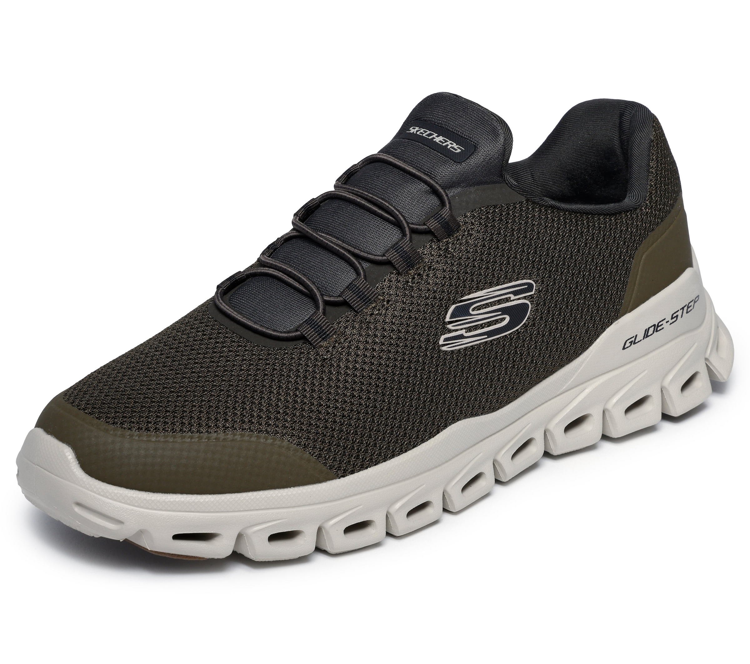 Skechers Slip-On Sneaker »GLIDE-STEP-NOLTEK«  Schlupfschuh, Halbschuh, Freizeitschuh, mit Gummizug