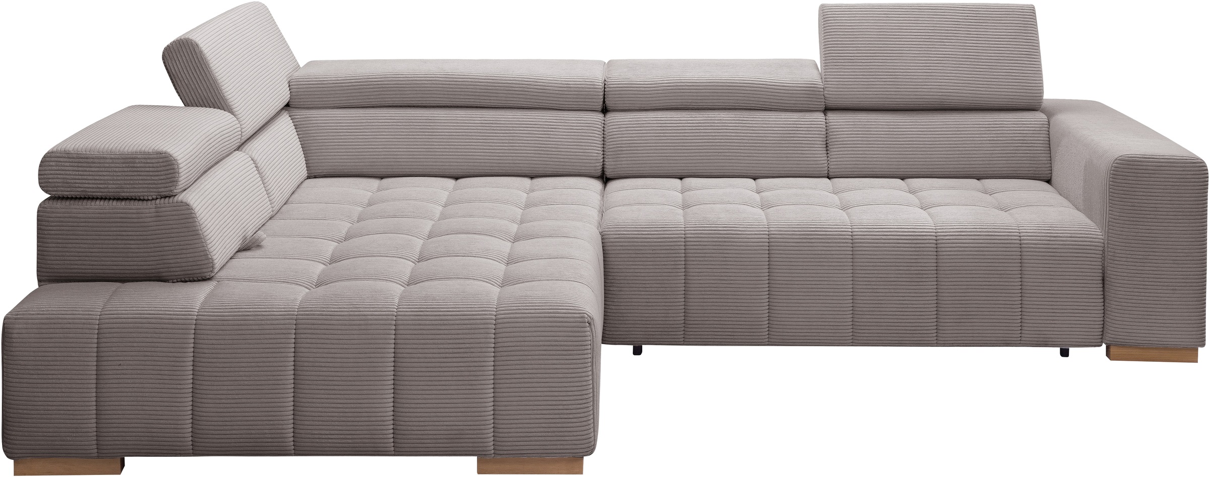 exxpo - sofa fashion Ecksofa »Elianos, hoher Sitzkomfort, aufwendige Kreuzs günstig online kaufen