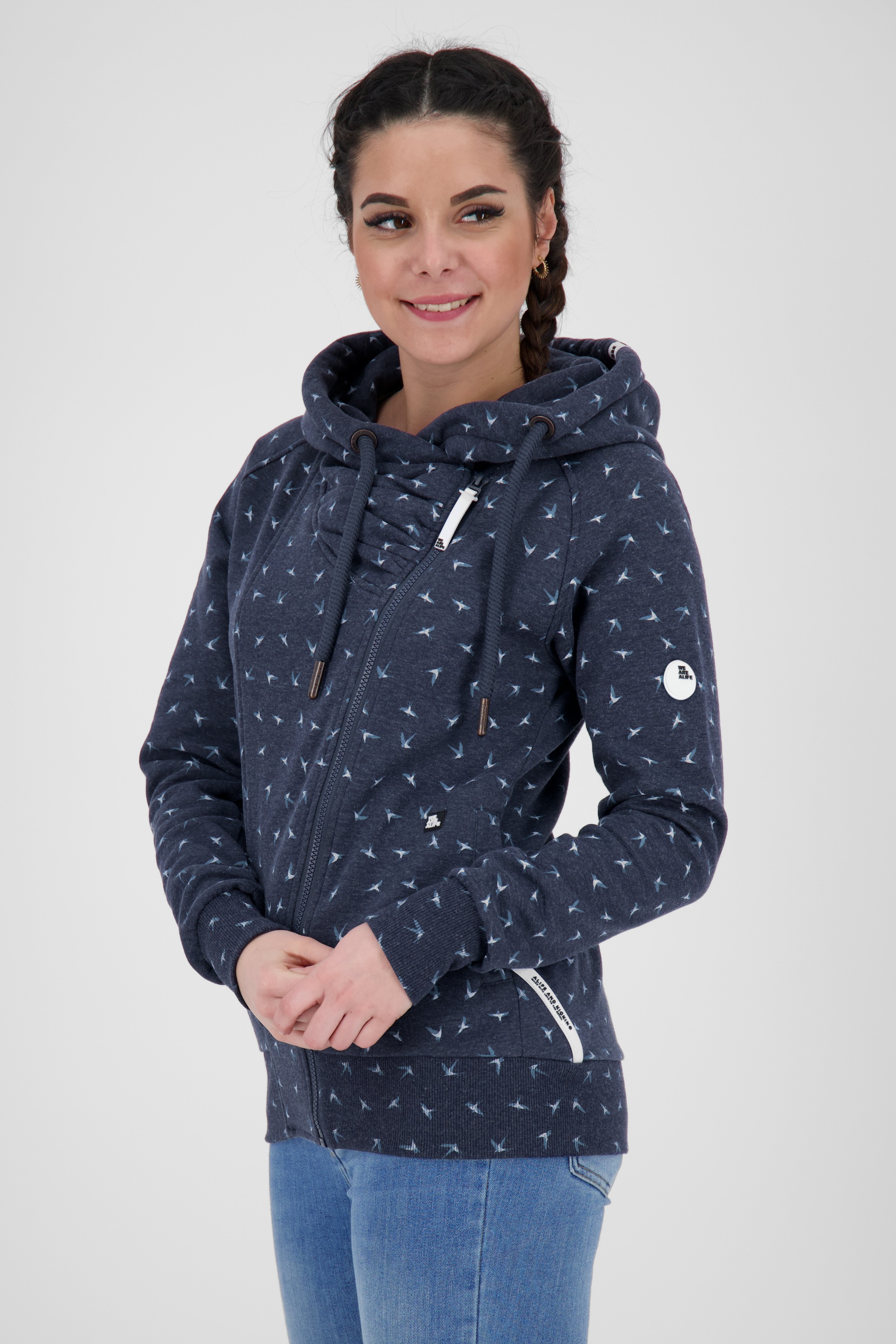 Alife & Kickin Kapuzensweatjacke »Damen SnakecharmerAK«