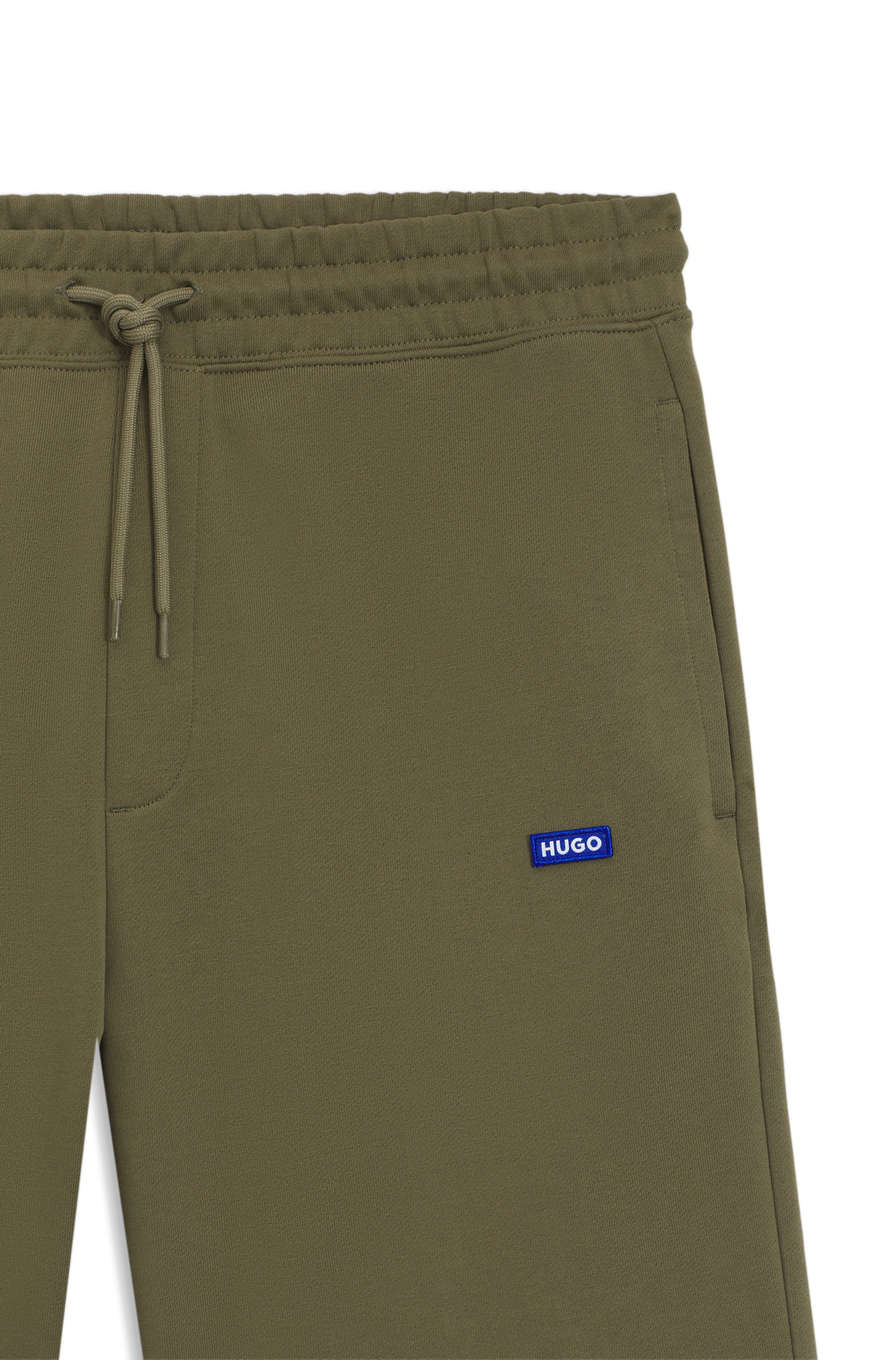 HUGO Blue Sweatshorts »Nasensio«, mit Markenlabel